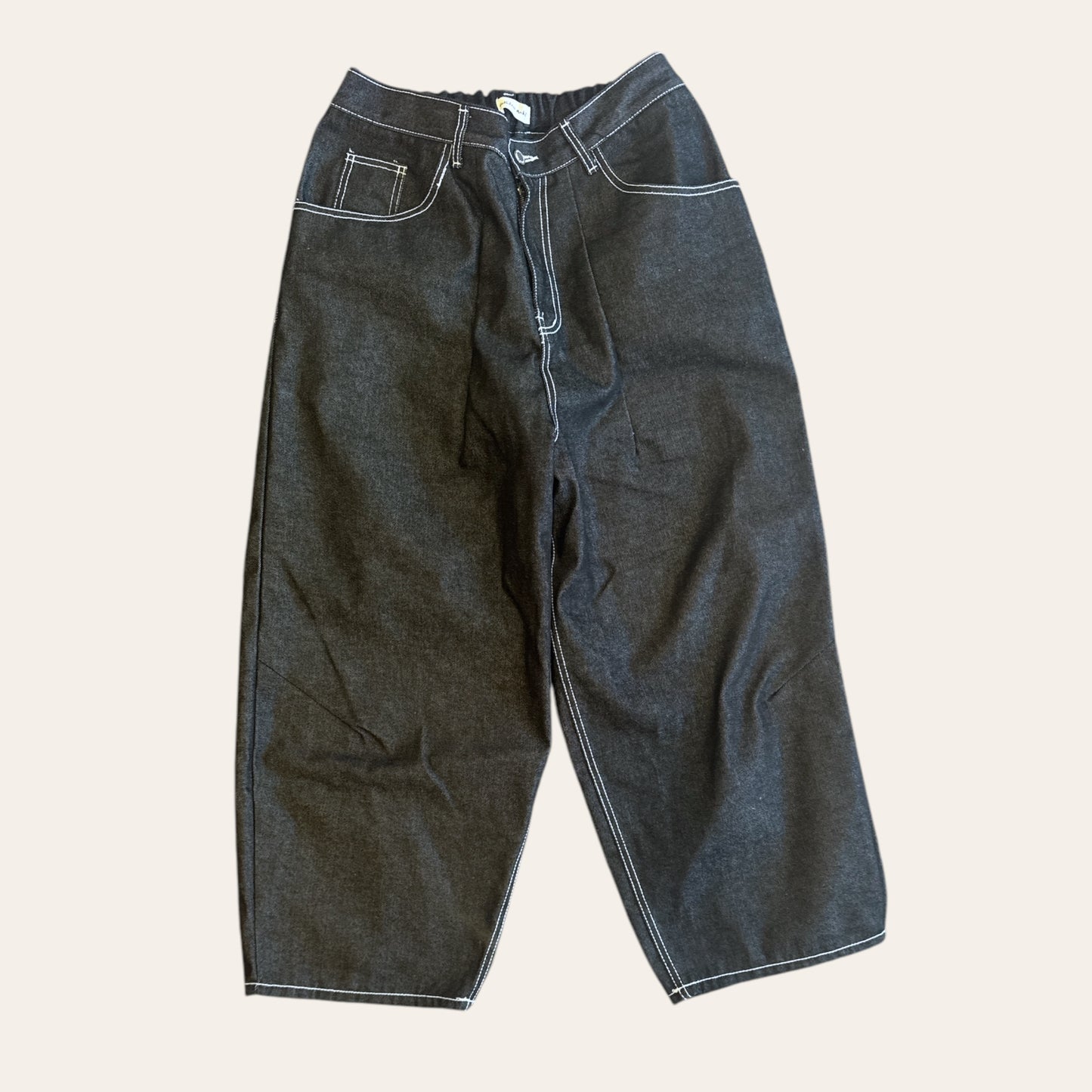 Estudio Nikson Contrast stitch Jeans Black Size 2