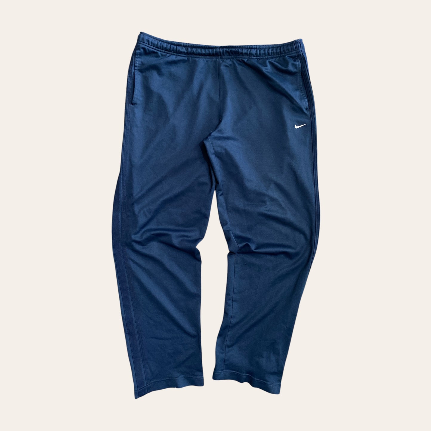 00s Nike Poly Trackpants Navy Size XL