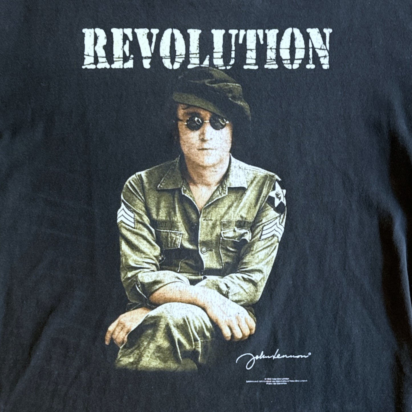 1998 John Lennon Revolution Tee Size L