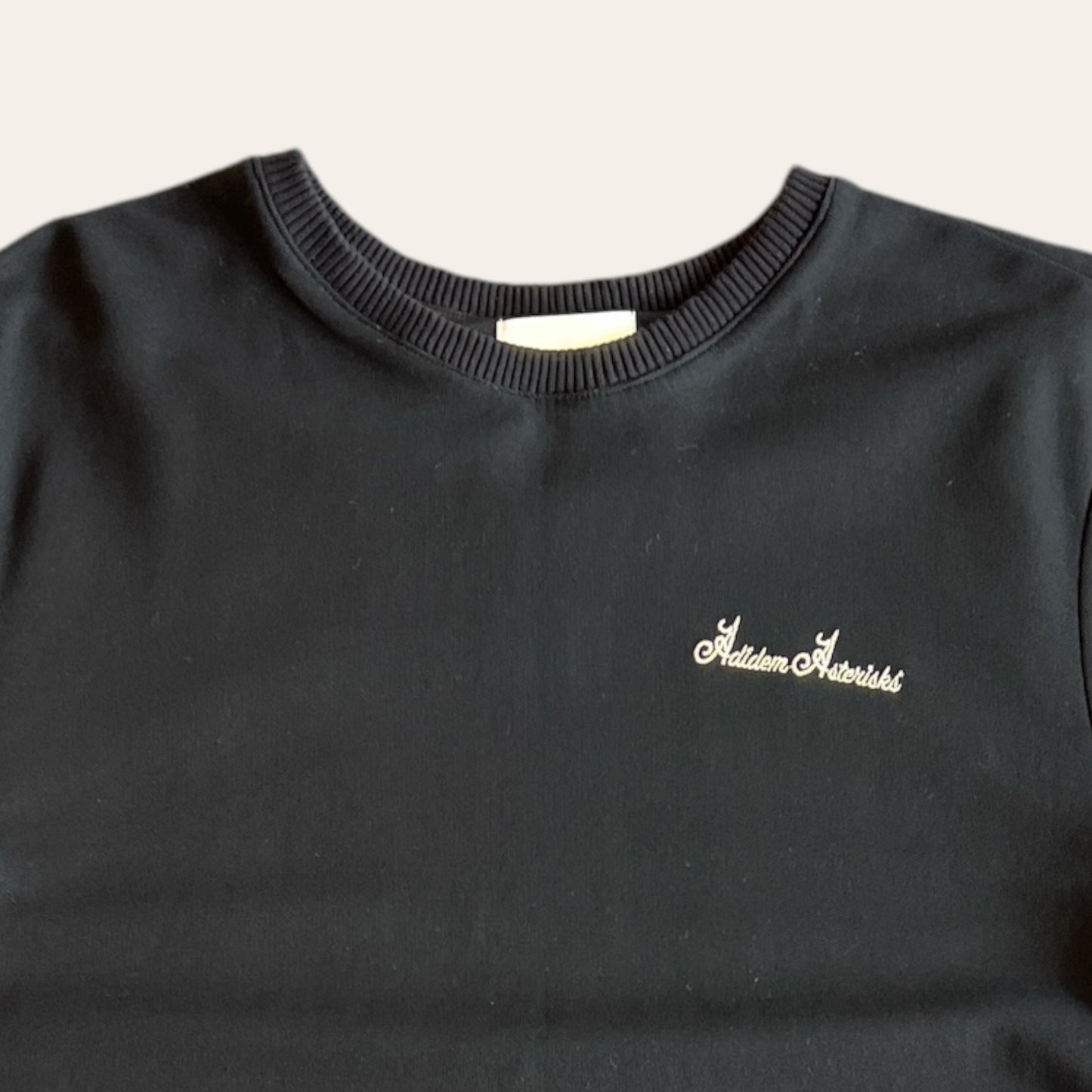 Adidem Asterisks Black Tee Size XL