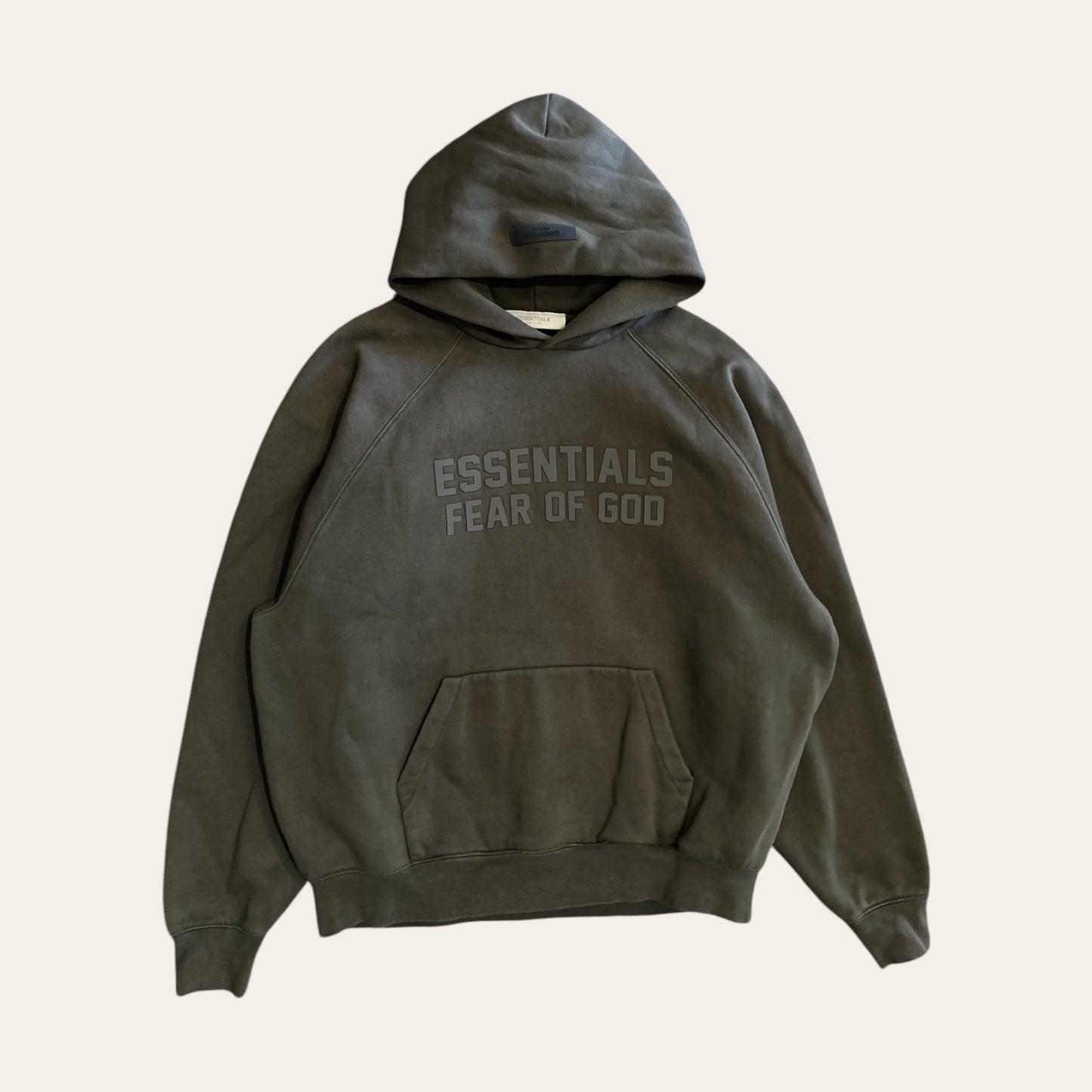 Essentials Fear of God Hoodie Dark Brown Size M