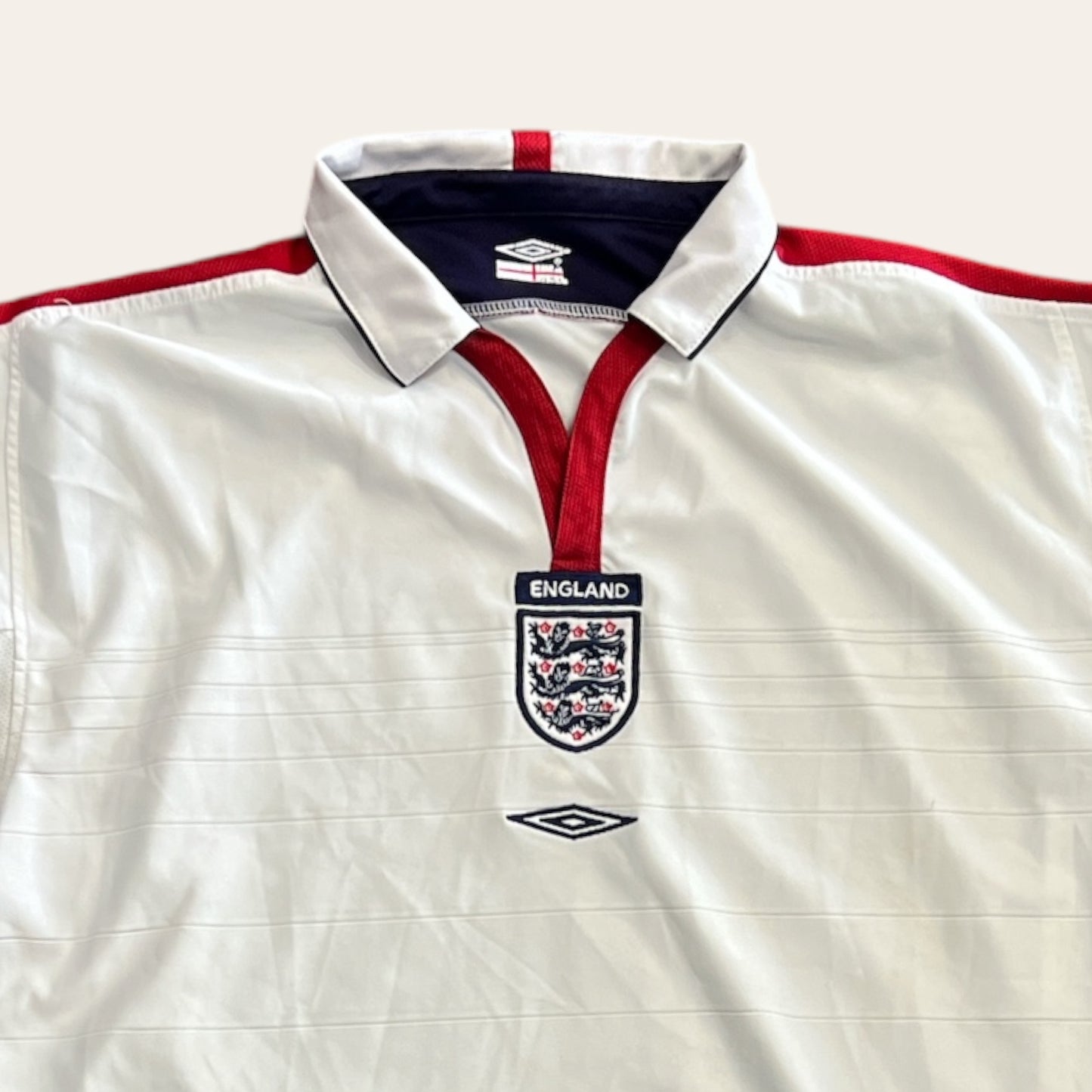03'/04' Umbro England Home Kit Size M