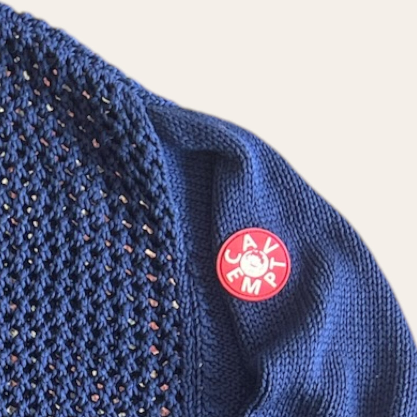 Cav Empt Knit Cardigan Navy Size M