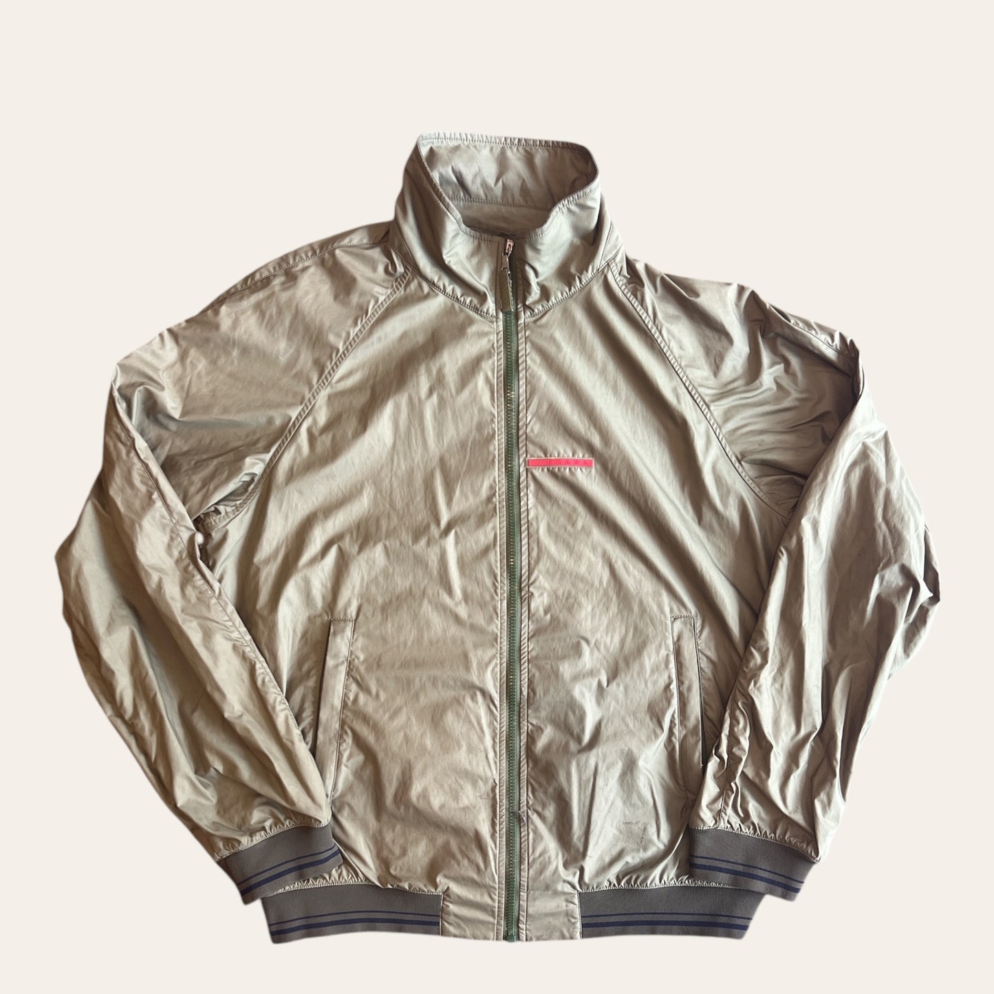 Prada Track Jacket Green Size EU 54