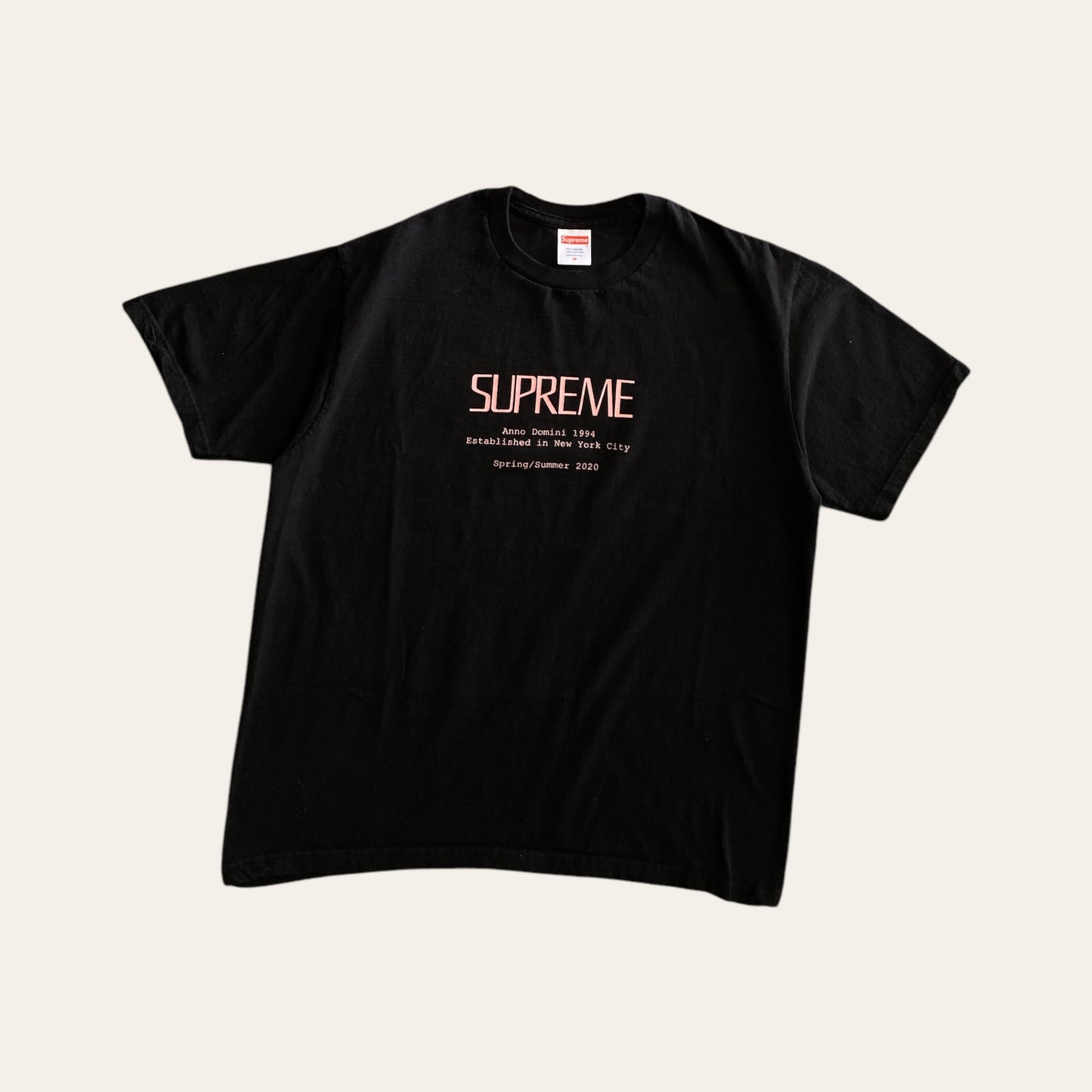 SS20 Supreme x Anno Domini Tee Size M