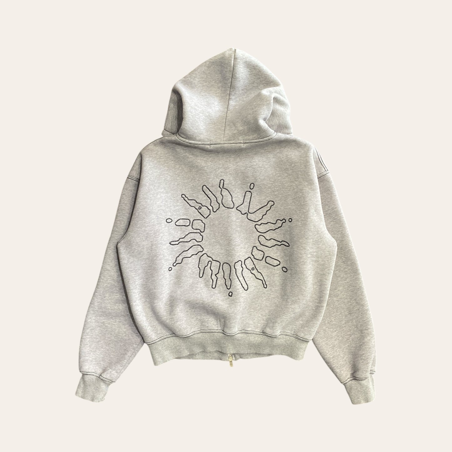 4YE Zip Up Grey Size 1