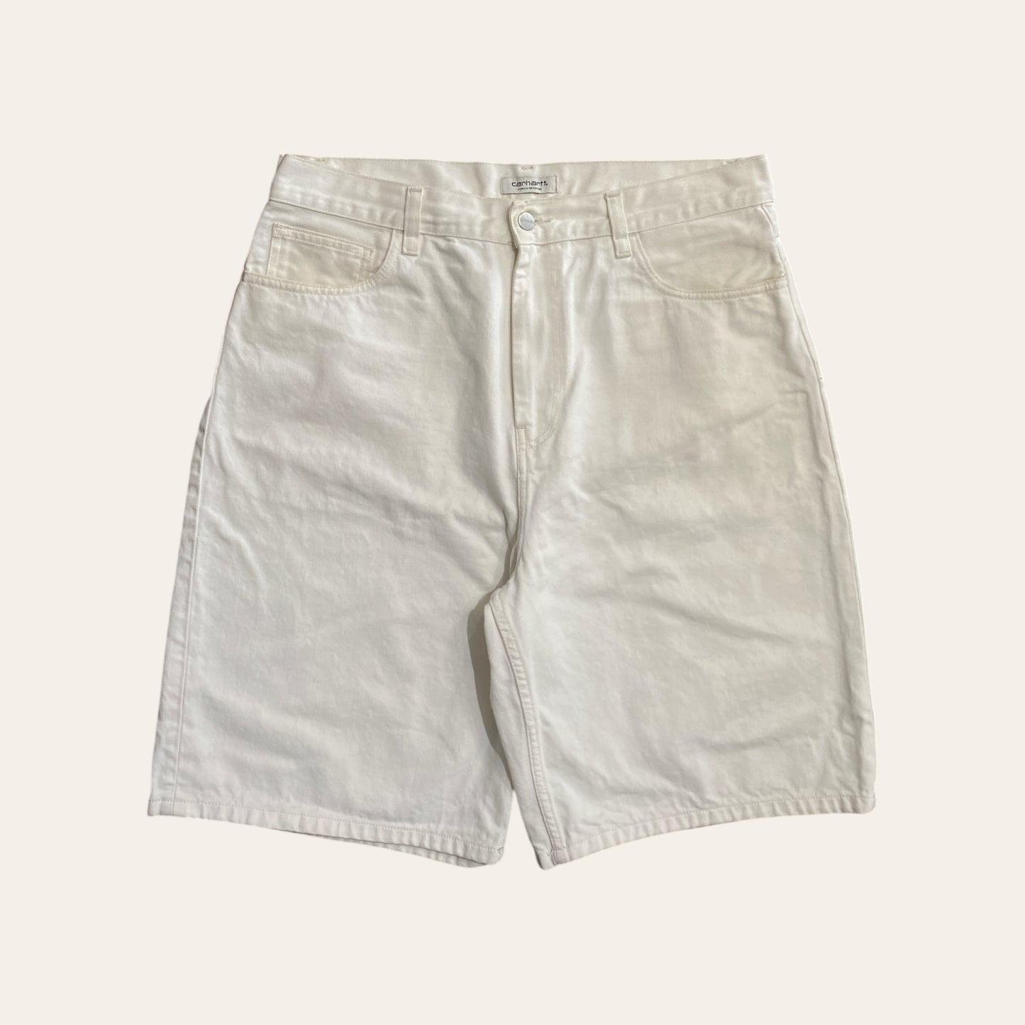 Carhartt WIP Jean Shorts White Size L