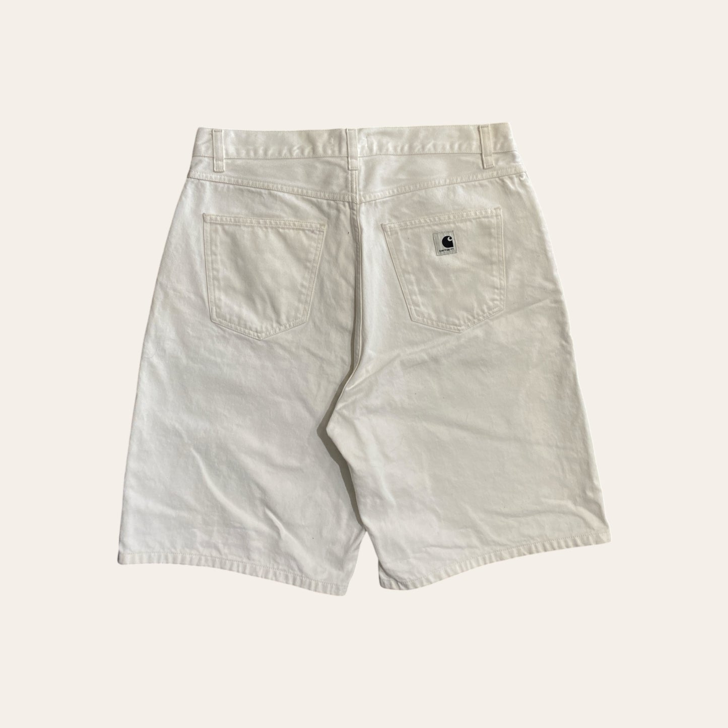 Carhartt WIP Jean Shorts White Size L