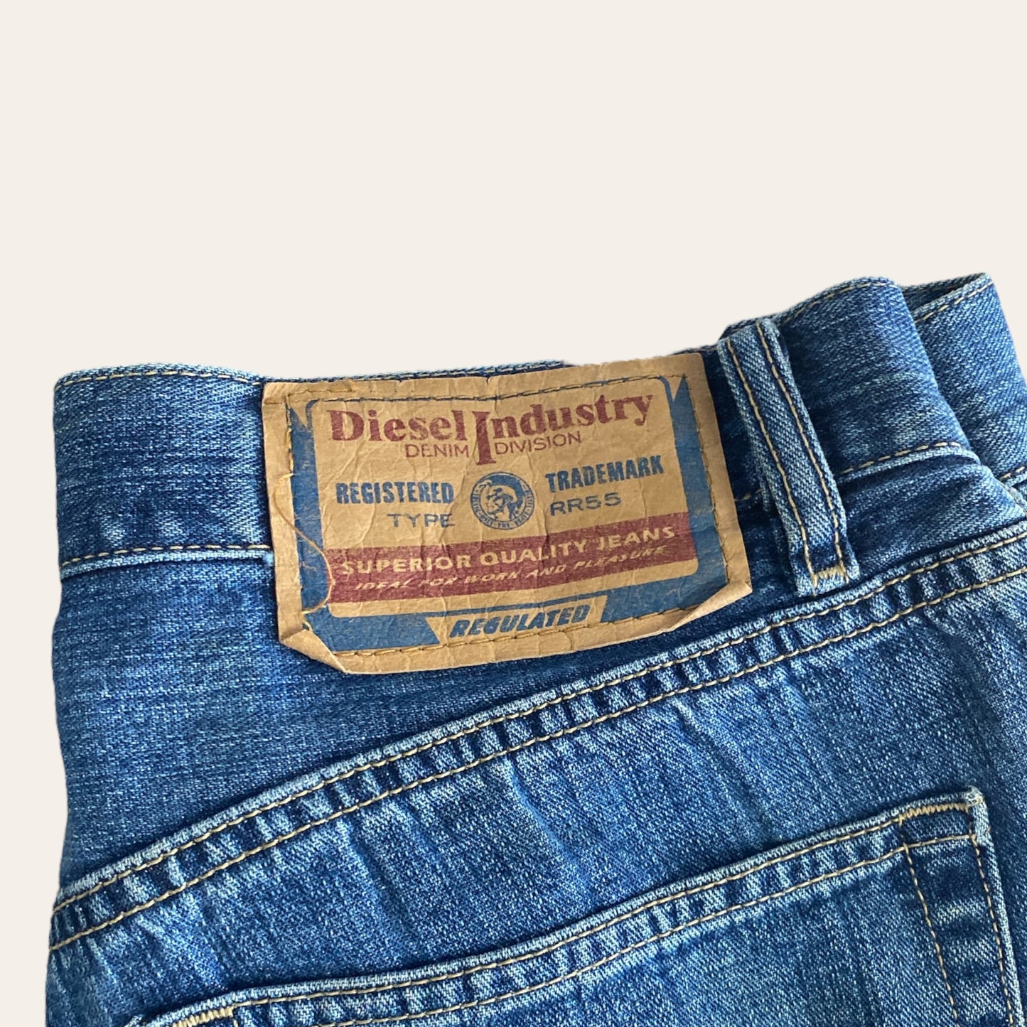 Diesel Straight Leg Denim Jeans Size 32