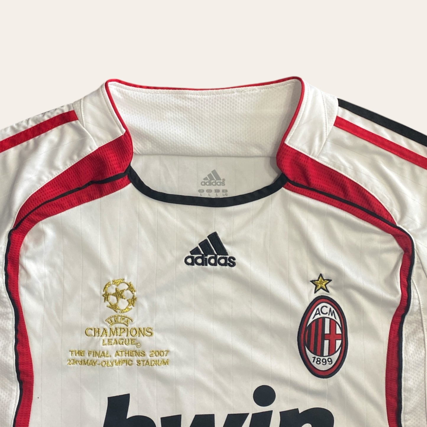 07' AC Milan Away Kit Size L