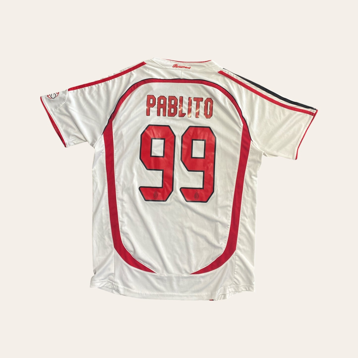 07' AC Milan Away Kit Size L