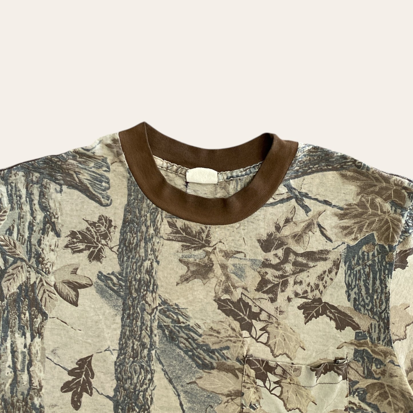 90s Camo Pocket Tee Size L