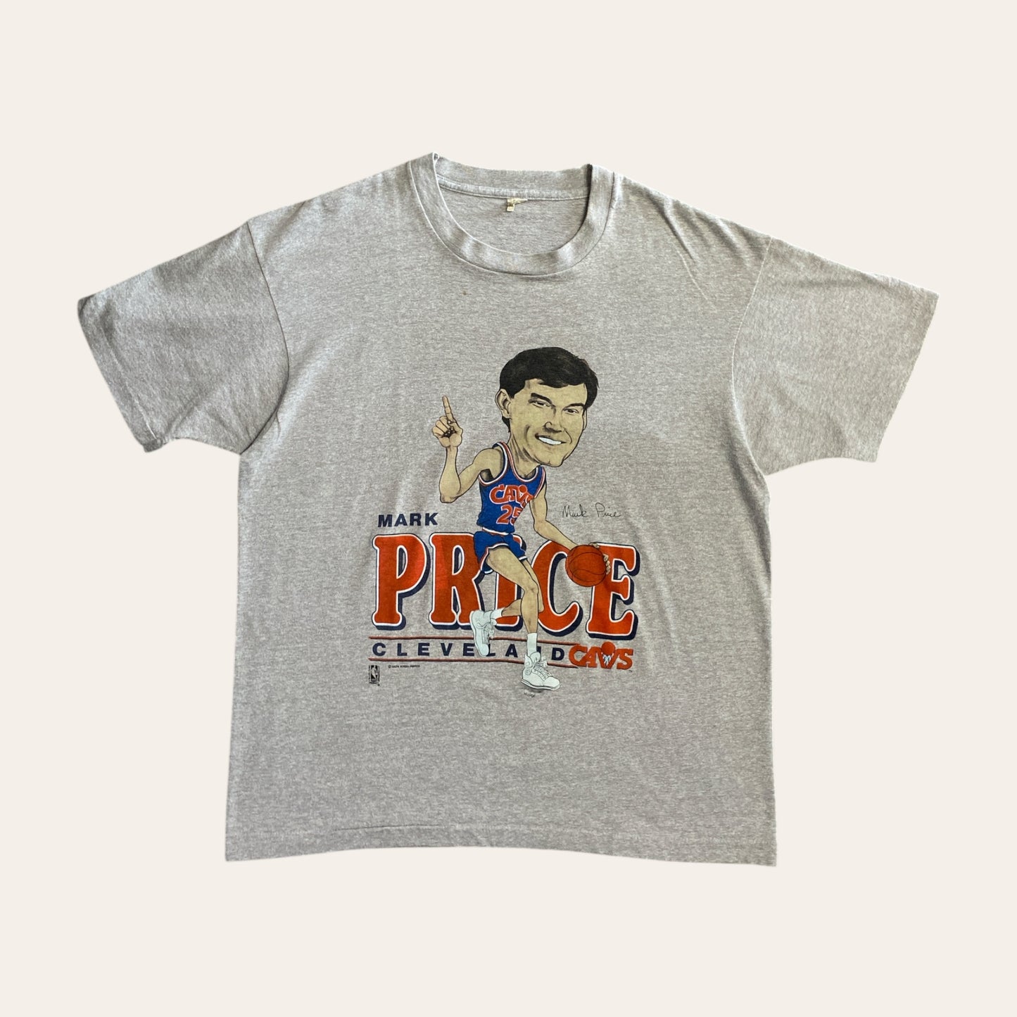 90s Cav's 'Mark Price' Big Head Tee Size M