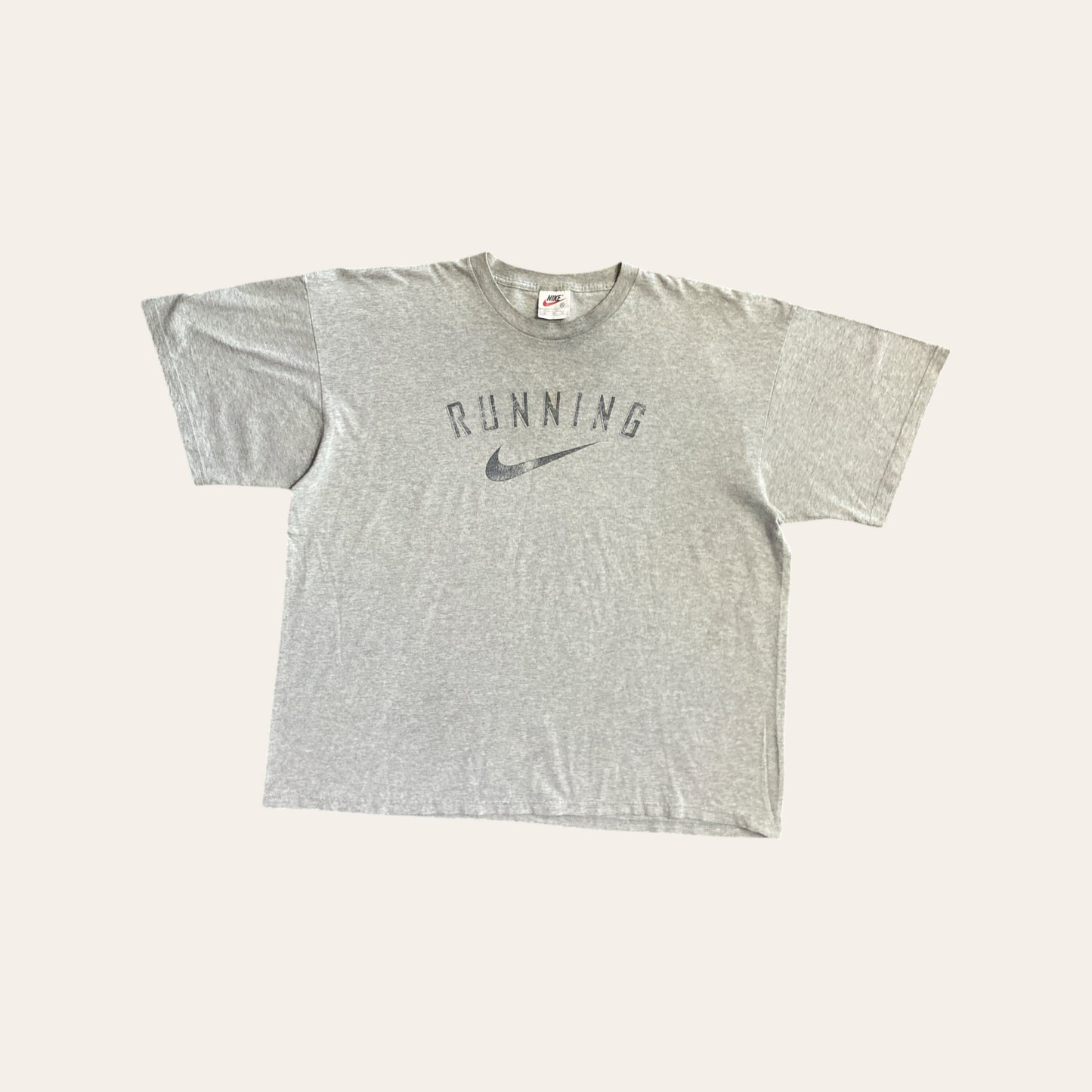 90s Nike Running Tee Grey Size XL