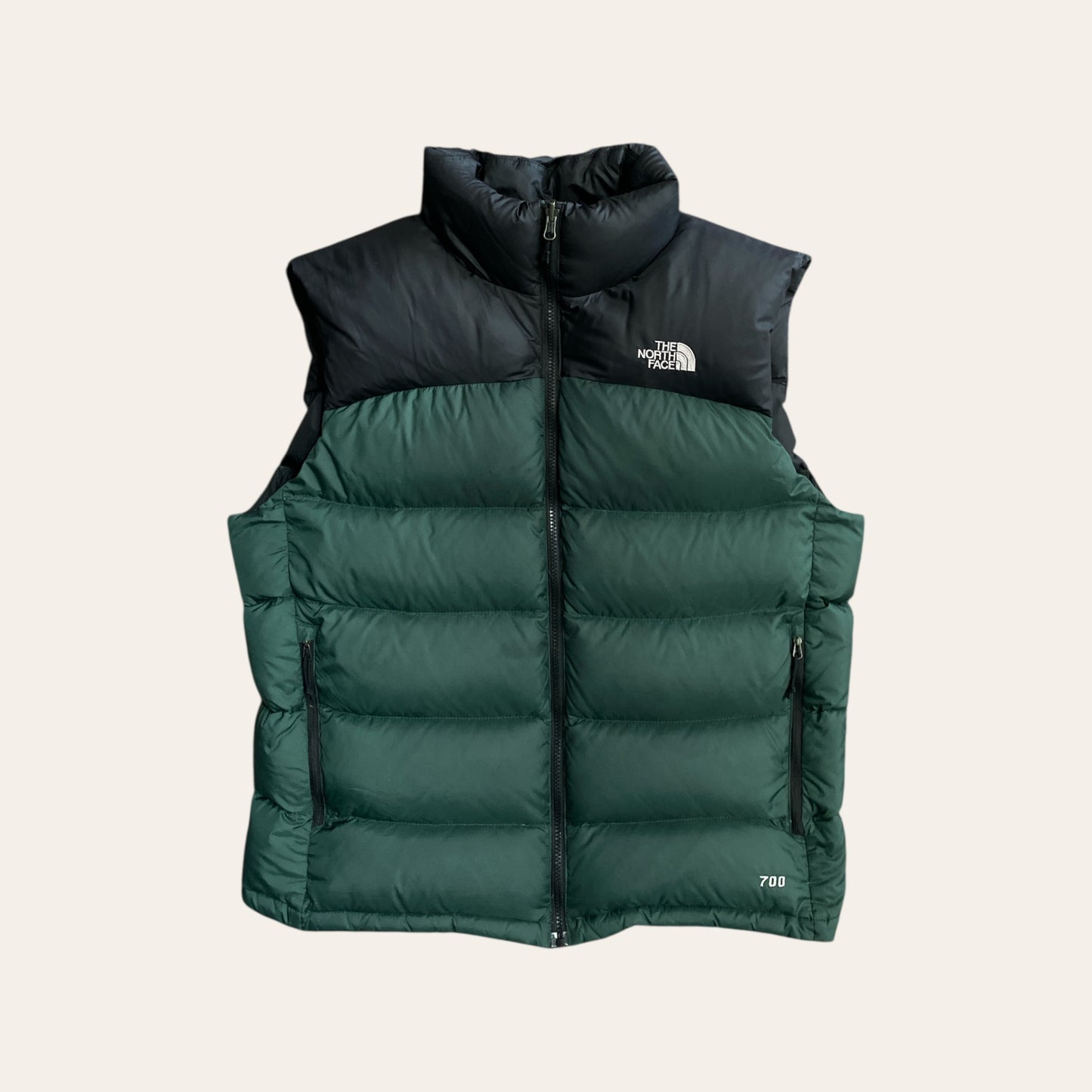 The North Face 700 Fill Vest 'Olive Green' Size L