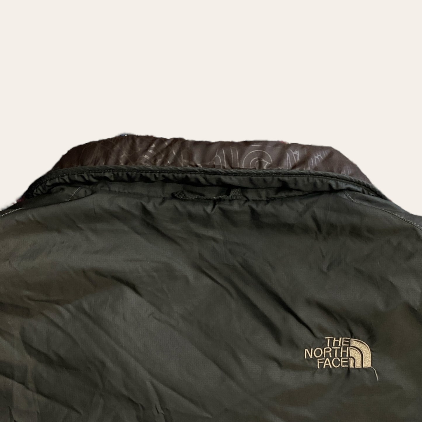 Y2K The North Face Zip Up Brown Size L