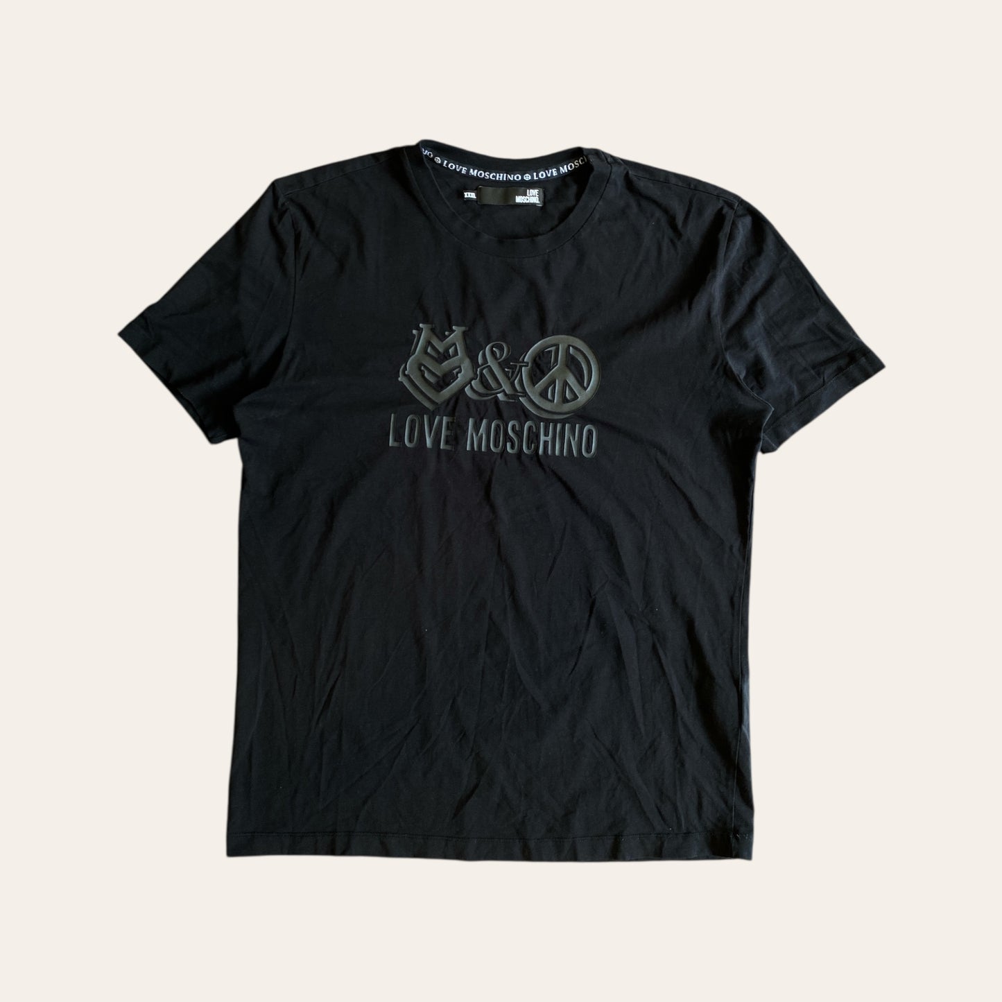 Moschino Tee Black Size 3XL