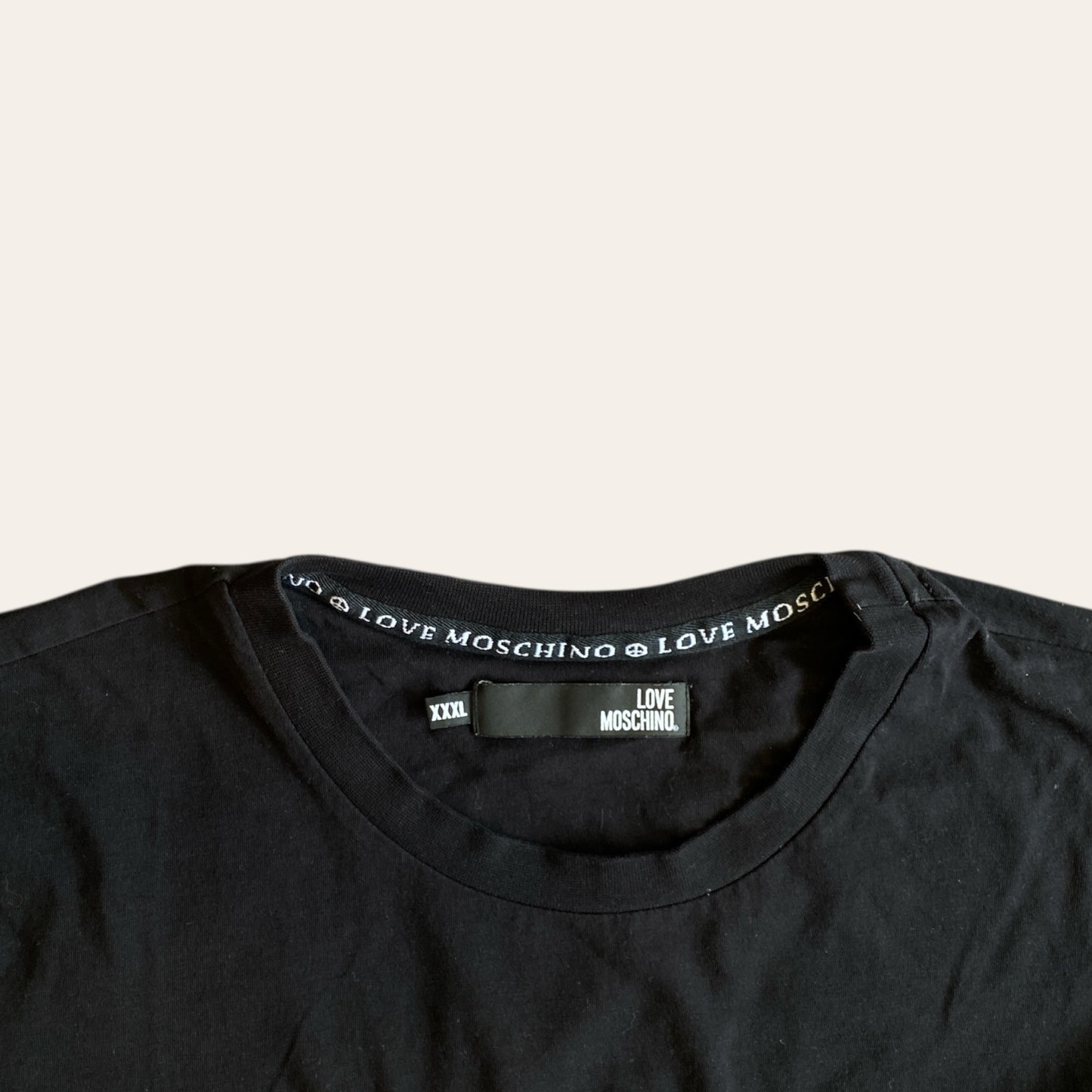 Moschino Tee Black Size 3XL