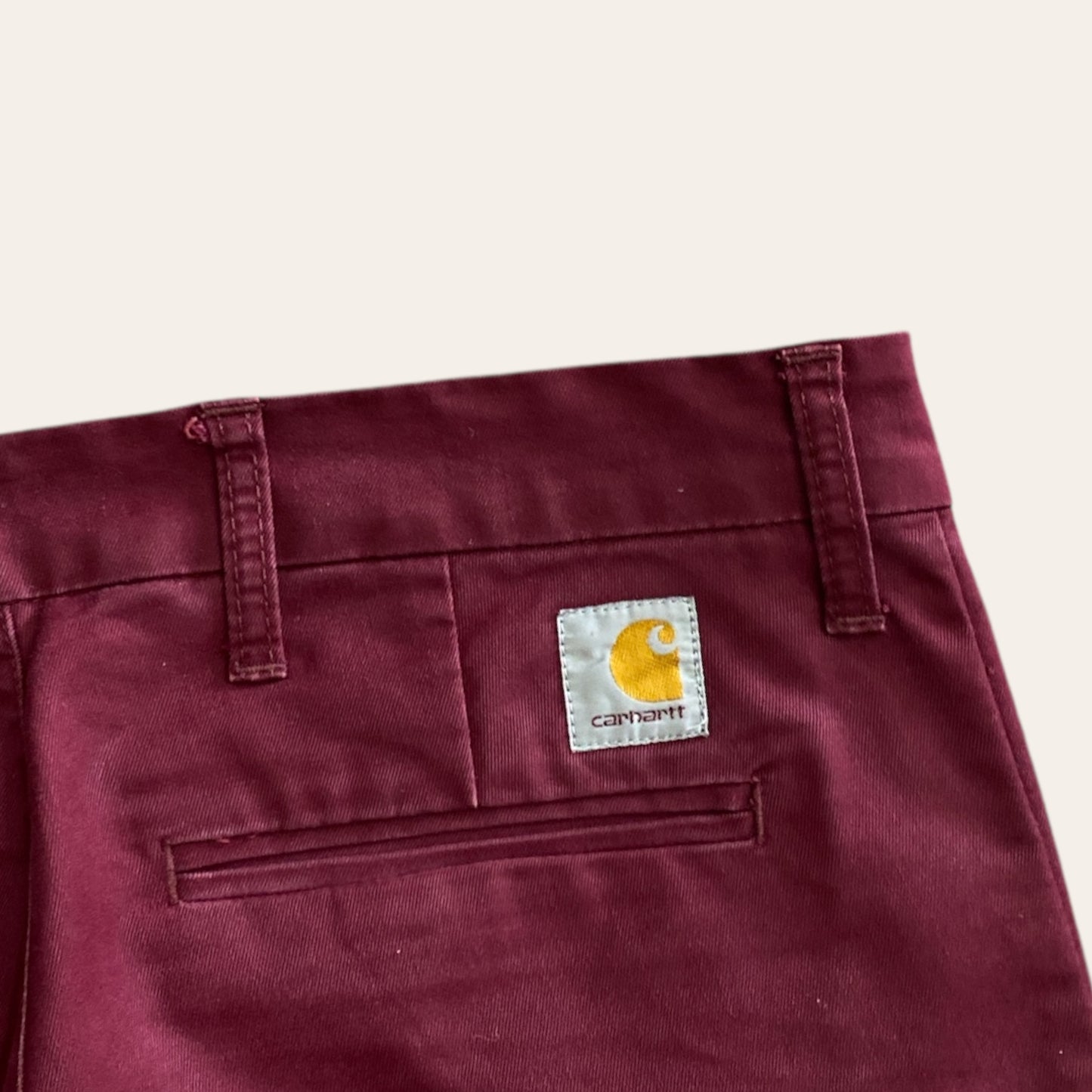 Carhartt Chino Pant Red Size 32