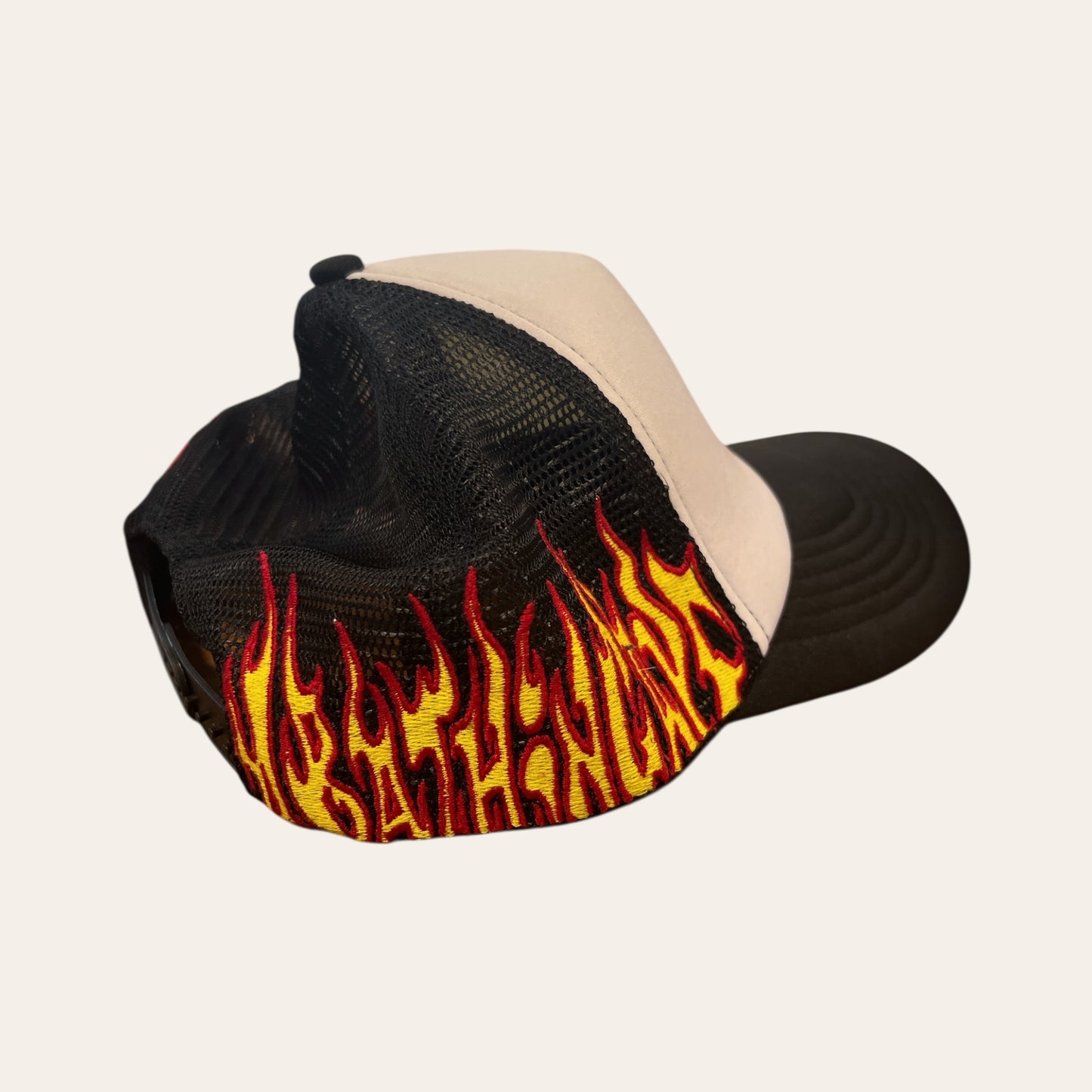 Bape Flames Trucker Hat