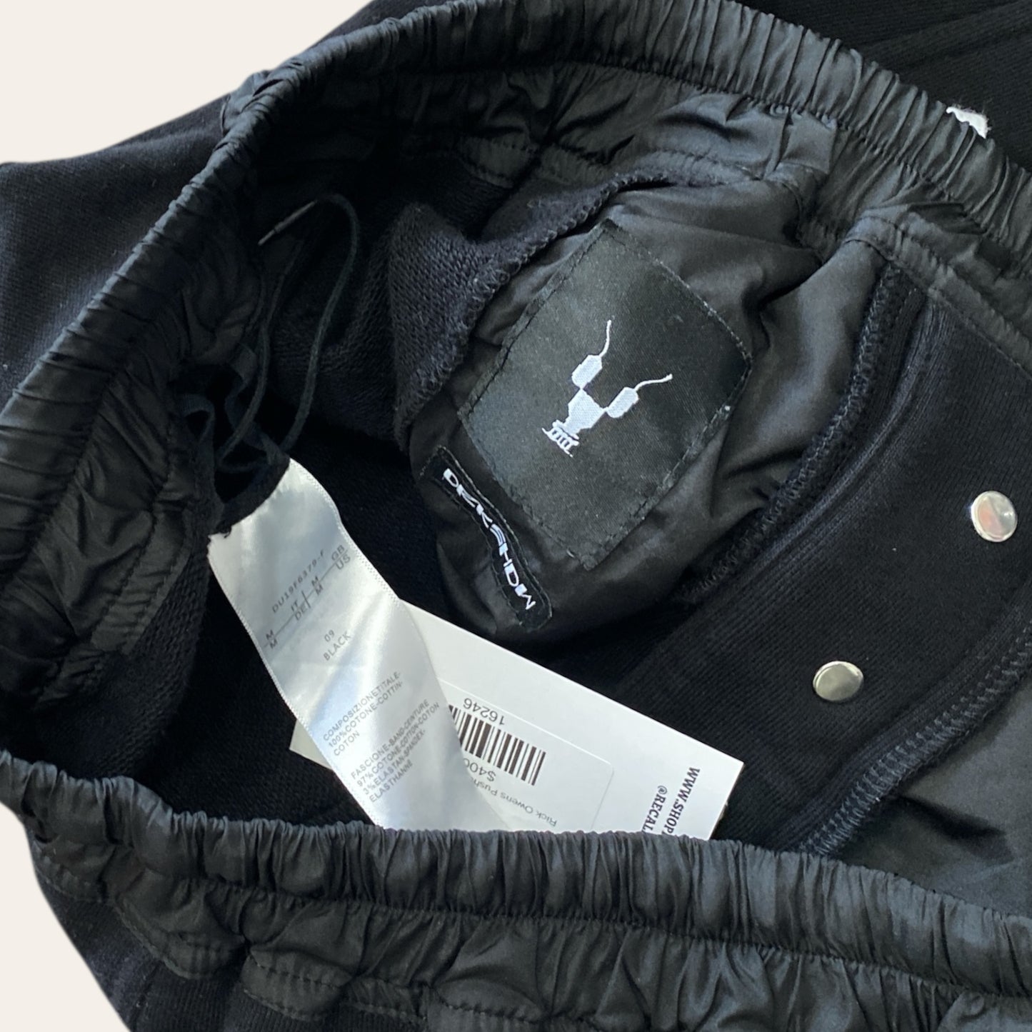 Rick Owens Pusher Sweatpants Size M
