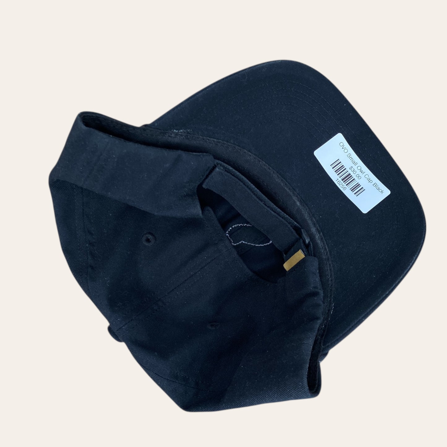 OVO Small Owl Cap Black