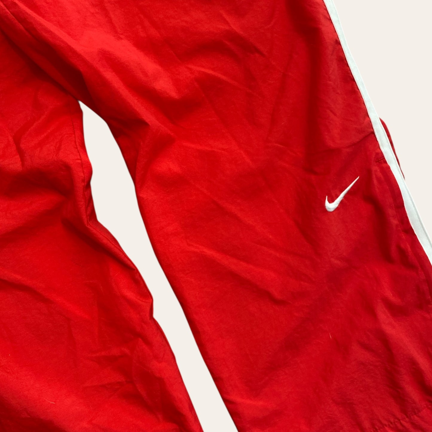 90s Nike Lined Track Pants Red Size XL