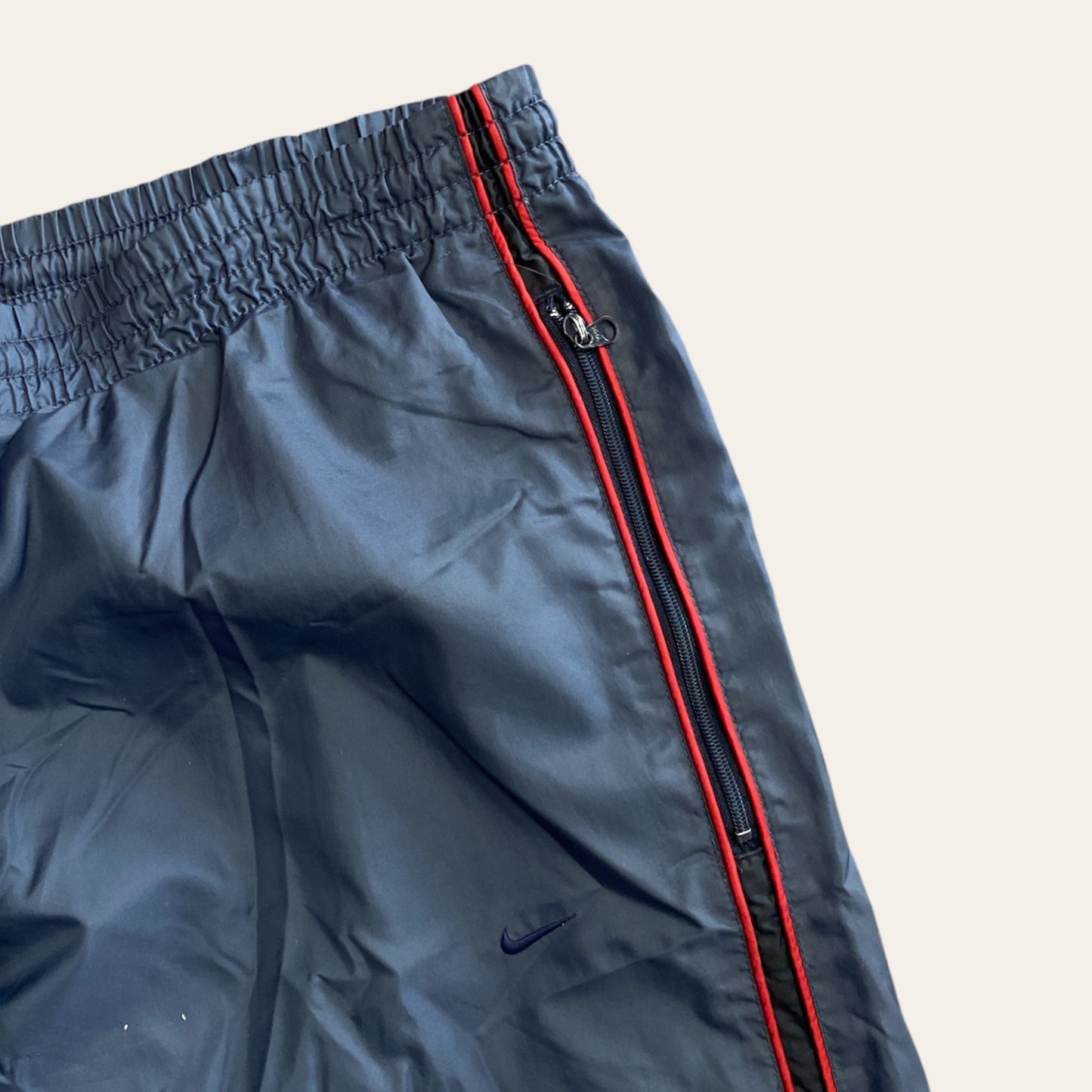 90s Nike Lined Track Pants Navy Size L