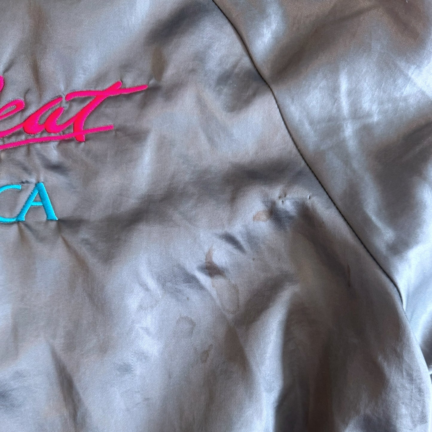 Vintage Chevy Satin Jacket Size M