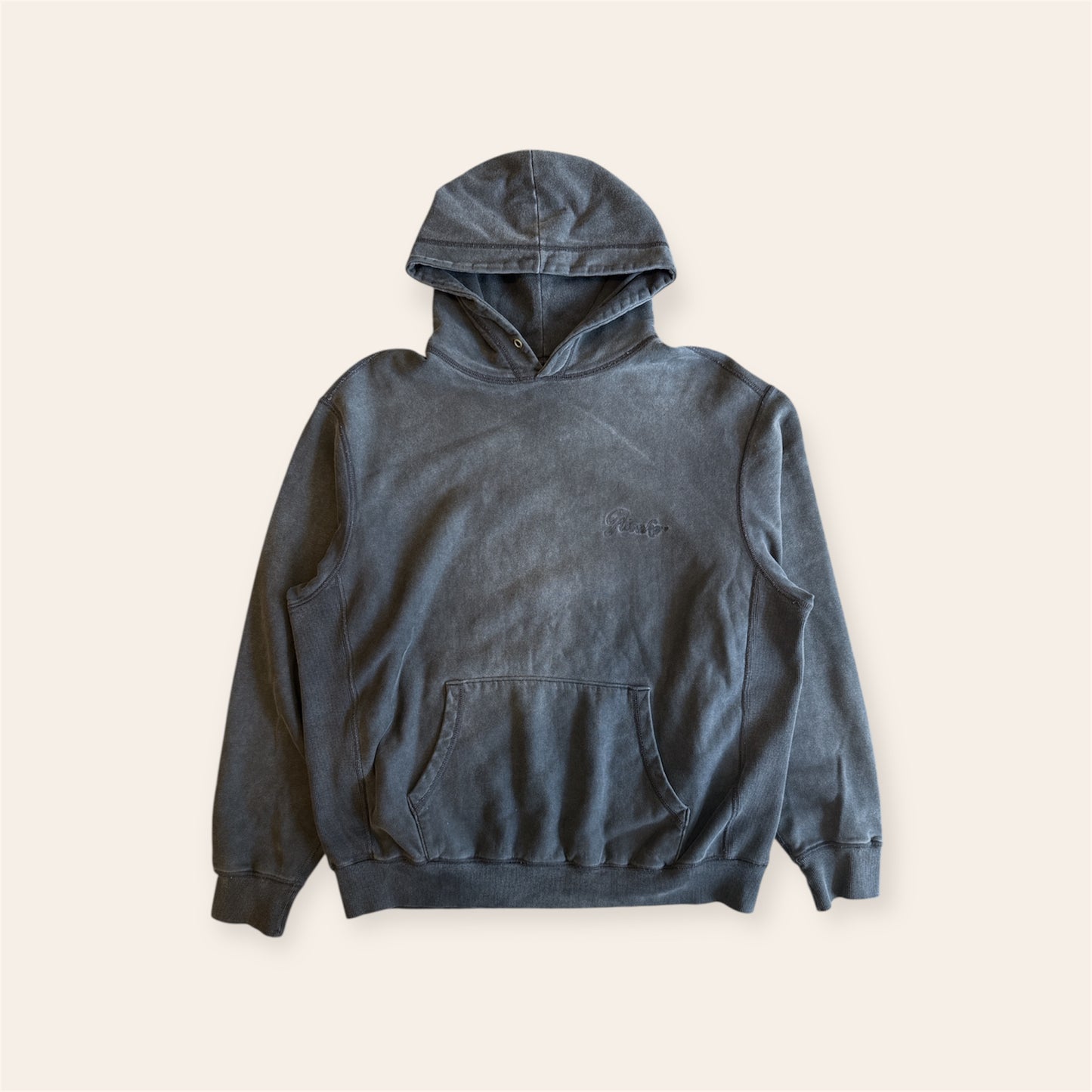 Awake NY Hoodie Washed Black Size M