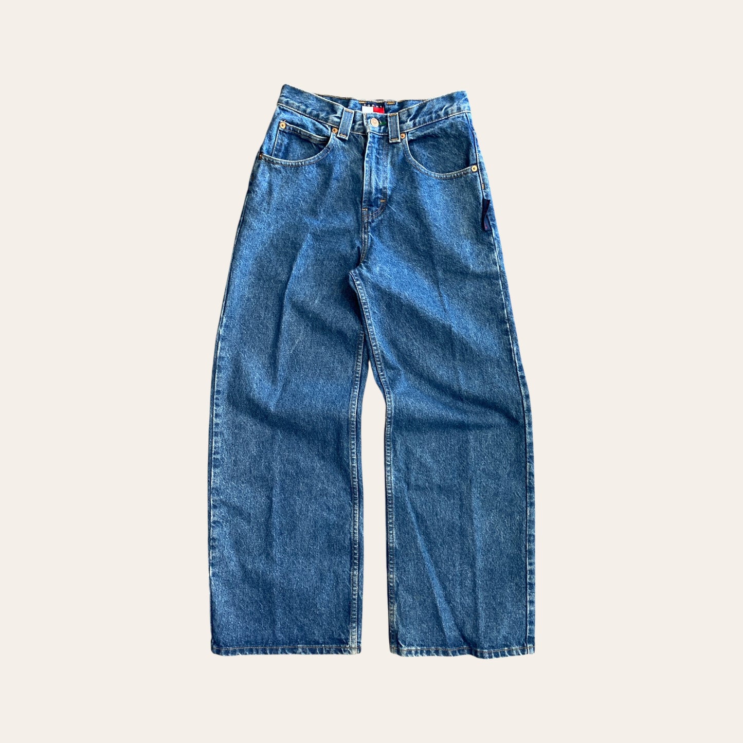 00s Tommy Hilfiger Baggy Denim Jeans Size 28