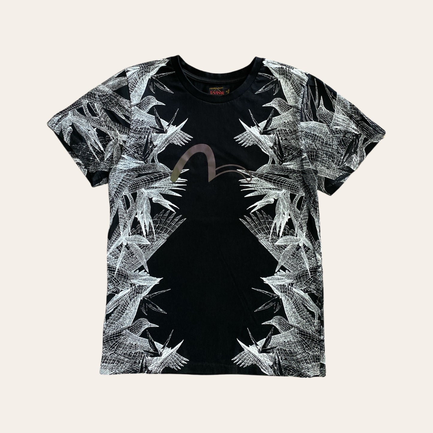 Evisu Bird Tee Size S