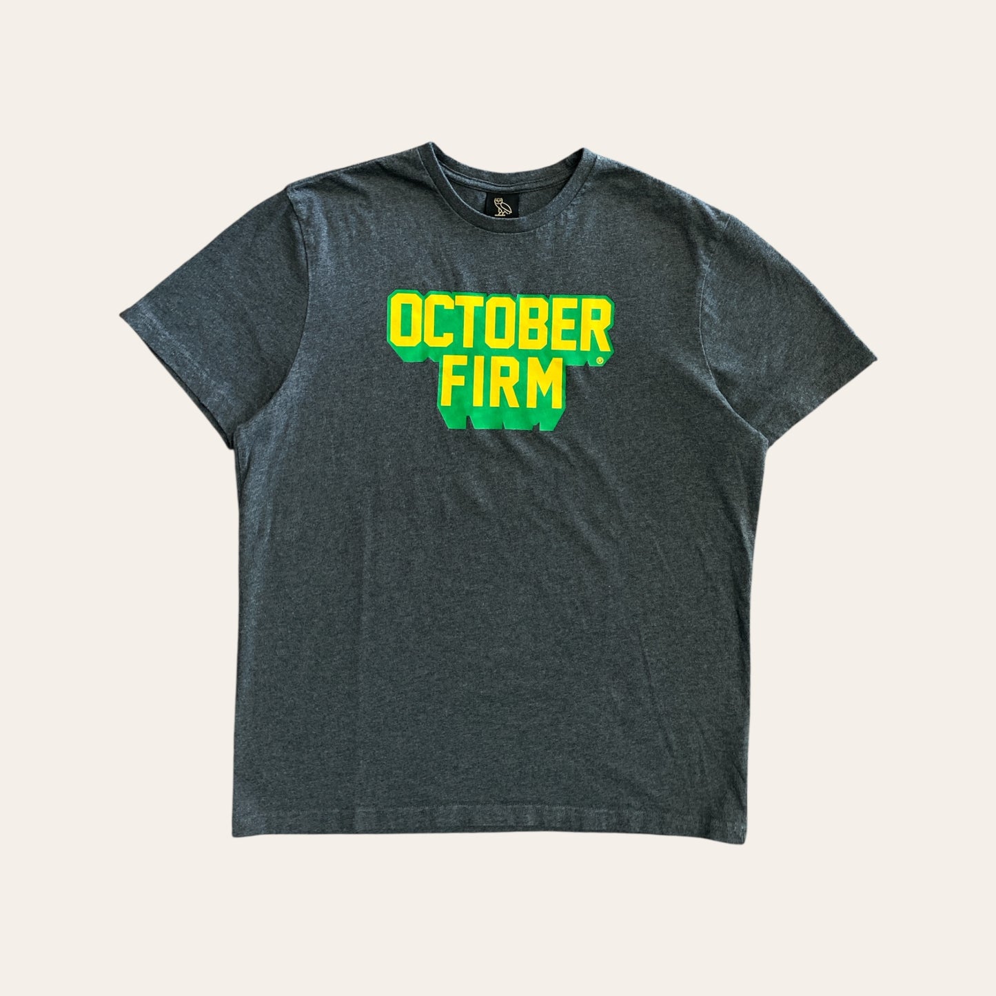 OVO October Firm Tee Grey Size L
