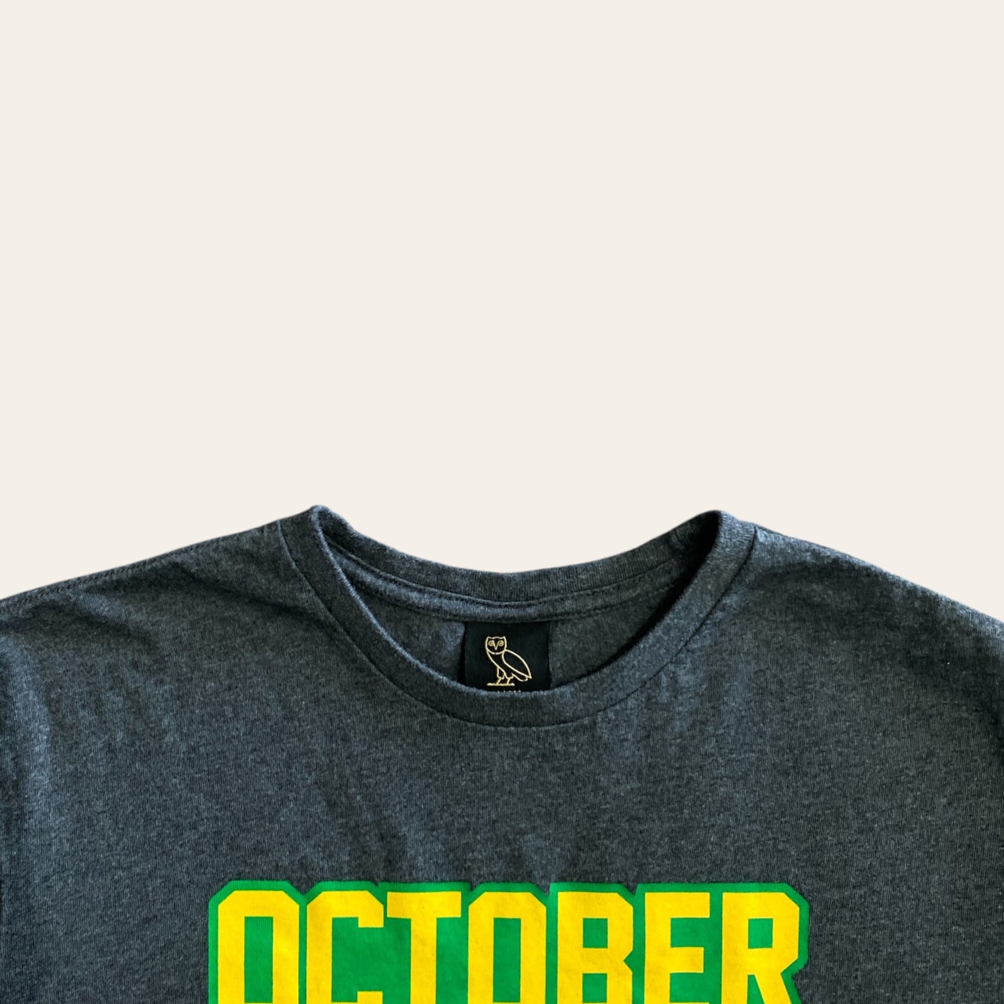 OVO October Firm Tee Grey Size L
