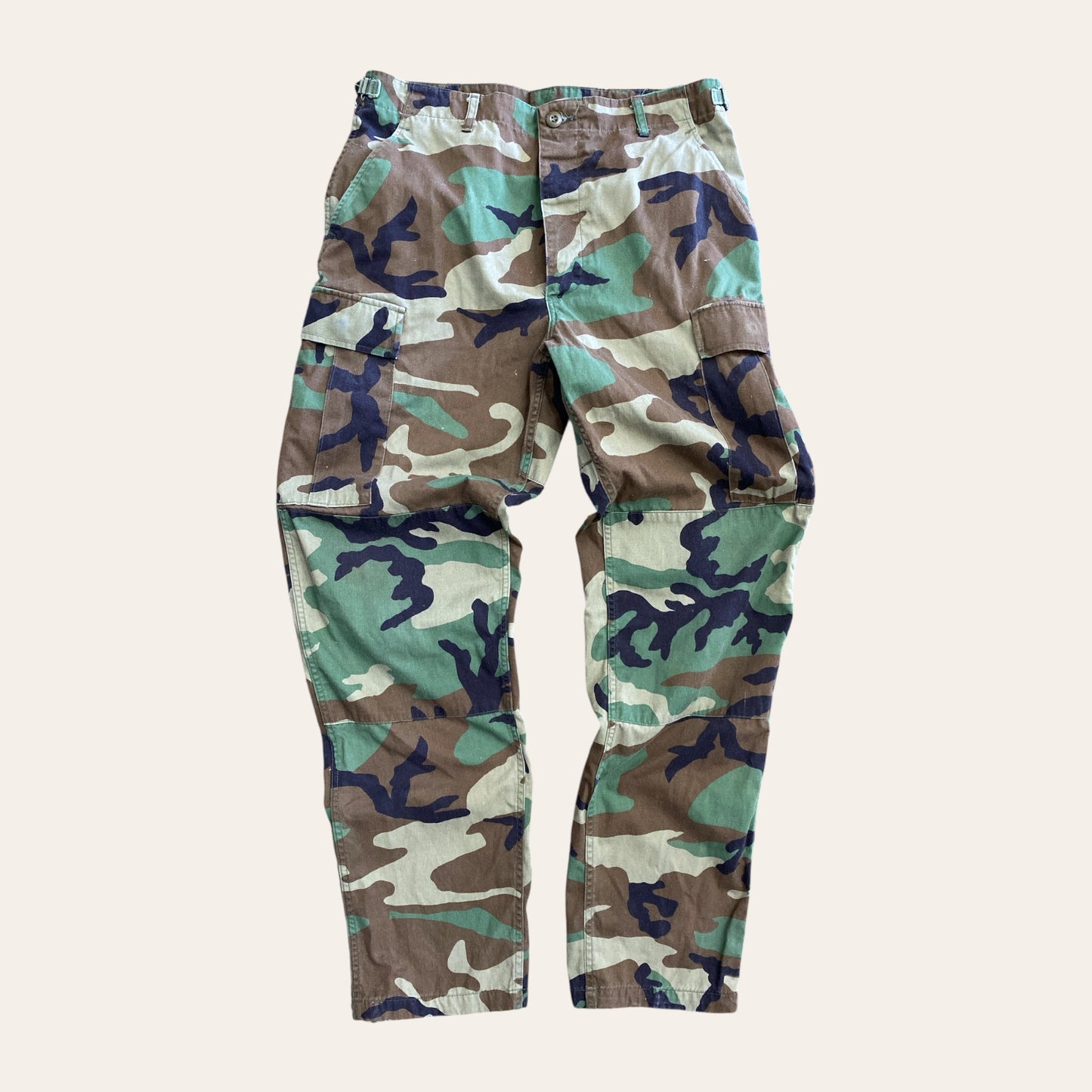 Vintage Camo Cargo Pants Size 31-35