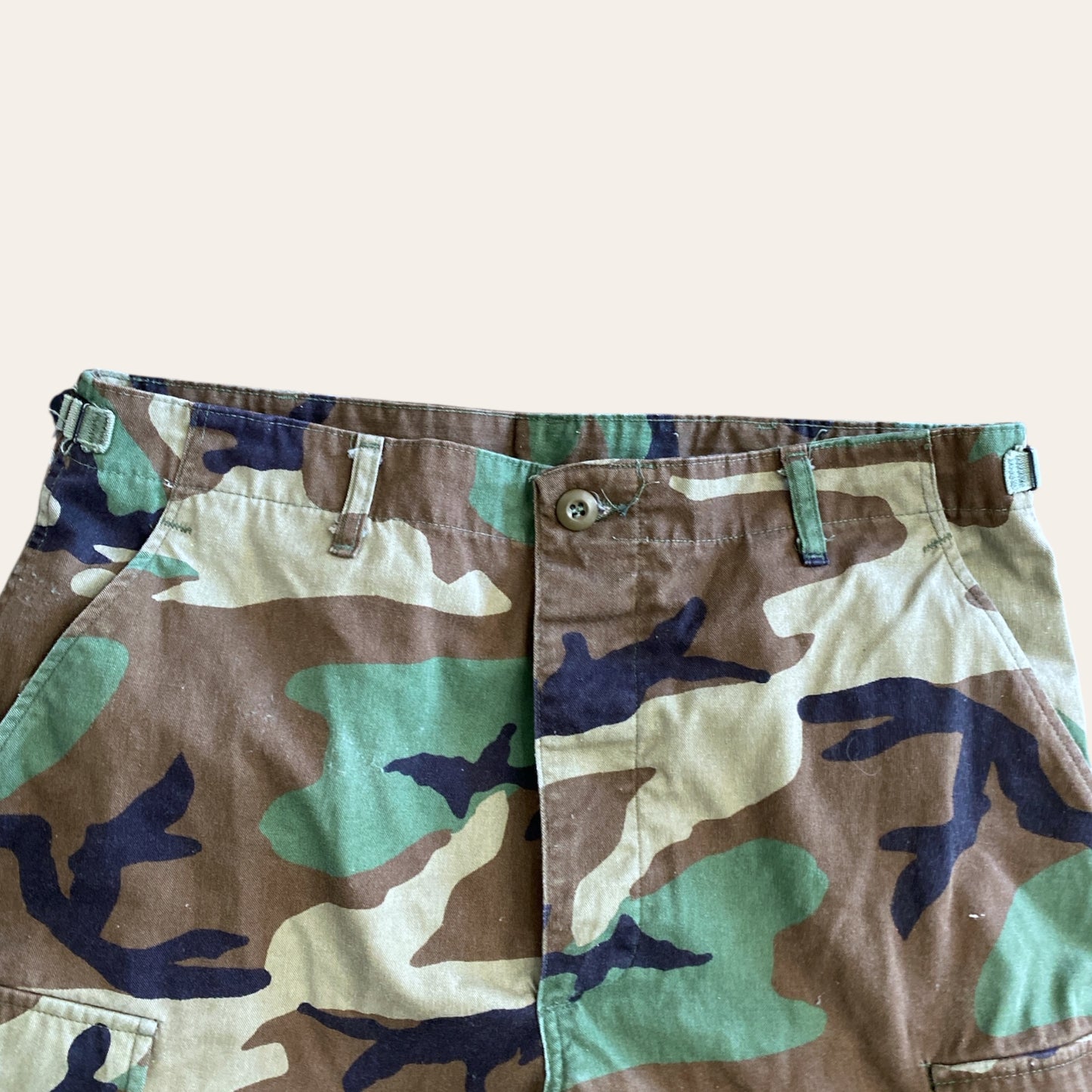 Vintage Camo Cargo Pants Size 31-35
