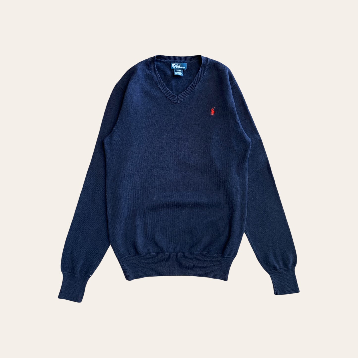 00s Polo RL Knit Sweater Size Youth XL