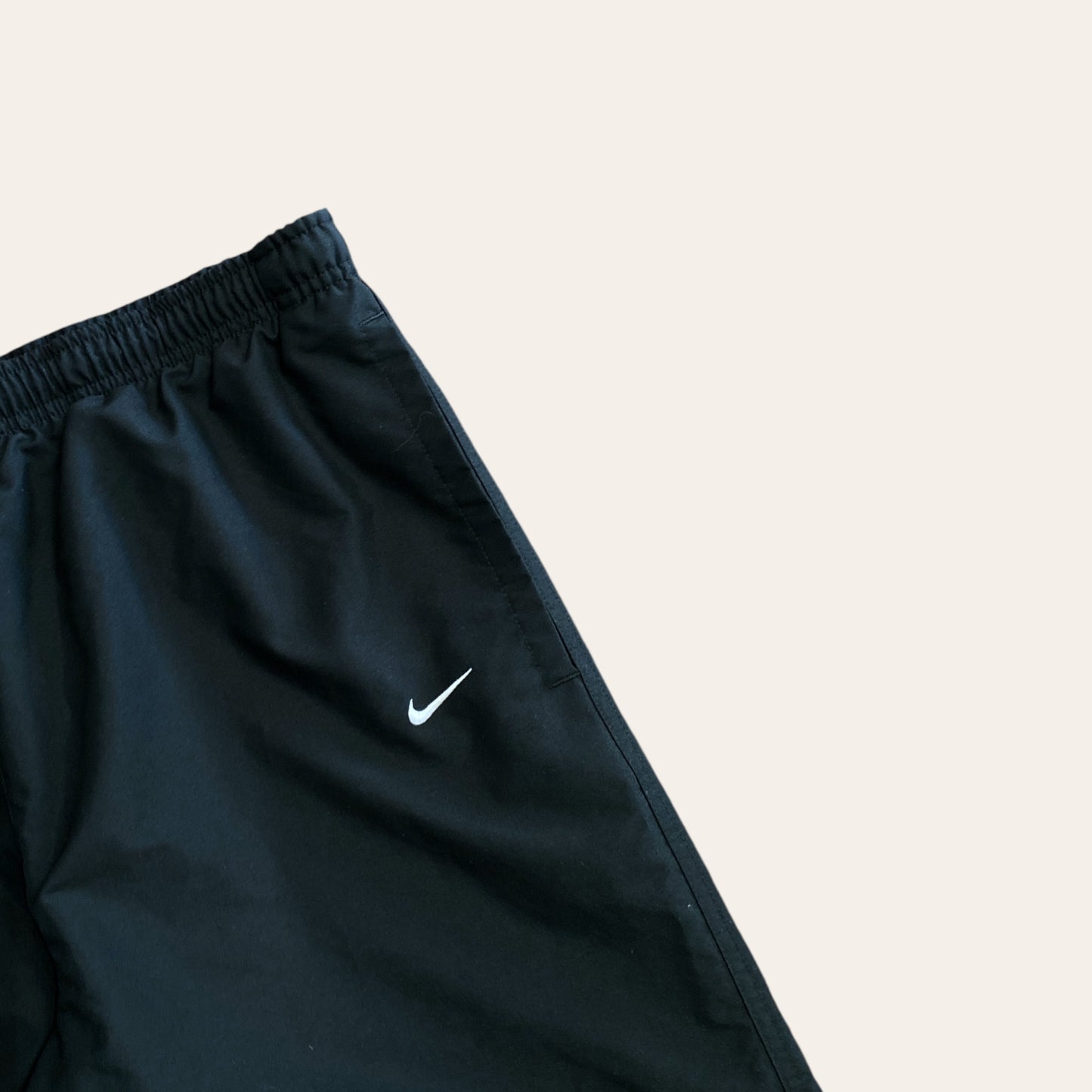 00s Nike Lined Trackpants Black Size L