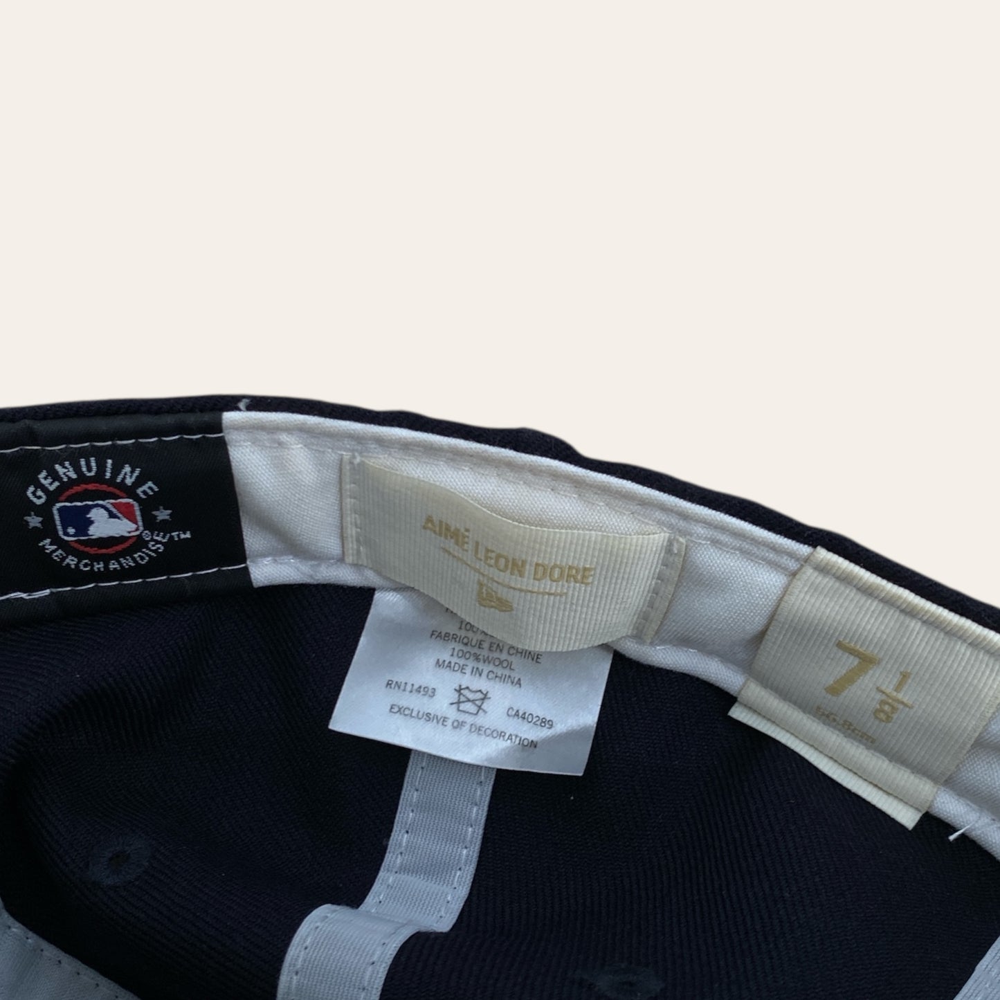 ALD x New Era Yankees Fitted Navy Size 7 1/18