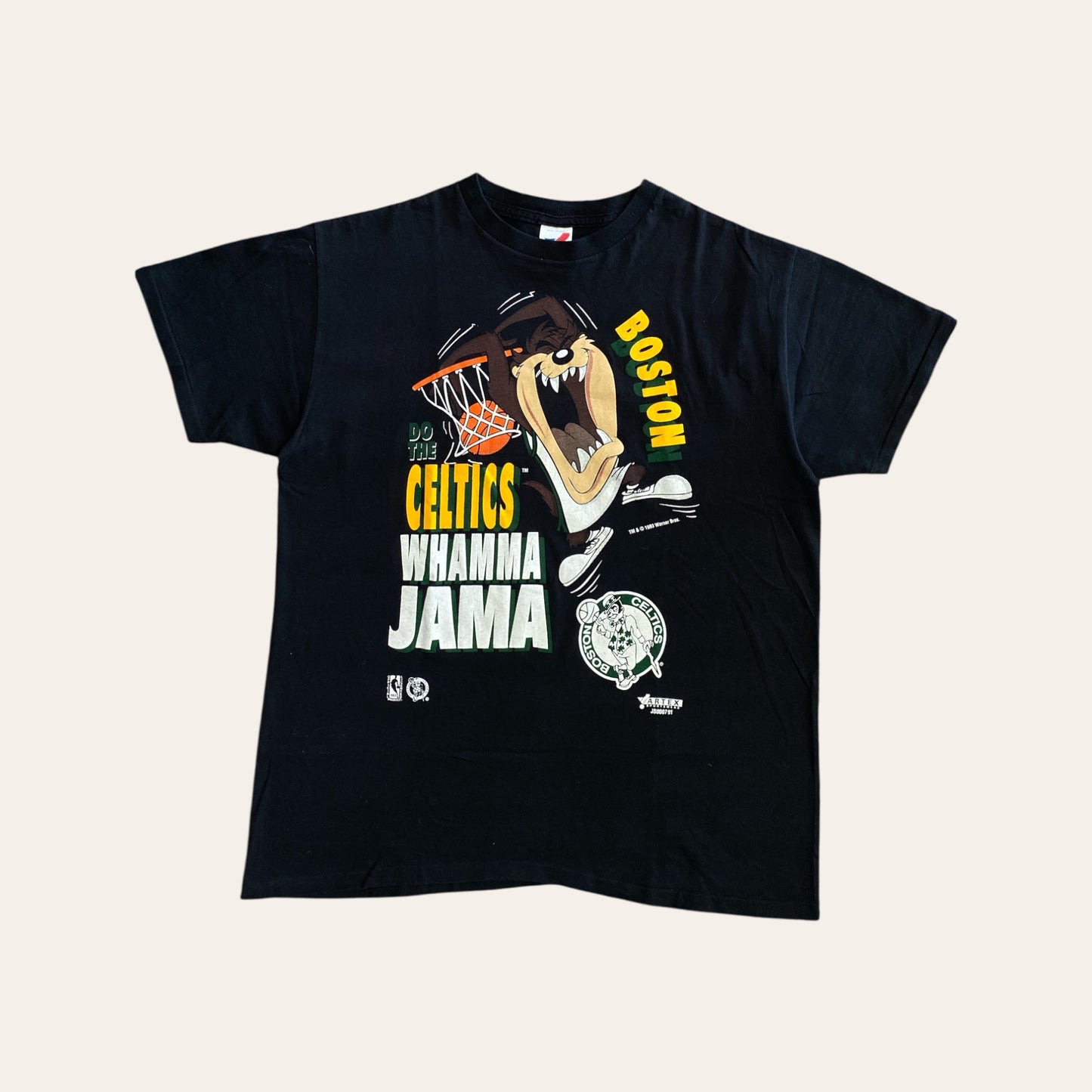 93' Boston Celtics x Taz Tee Size L