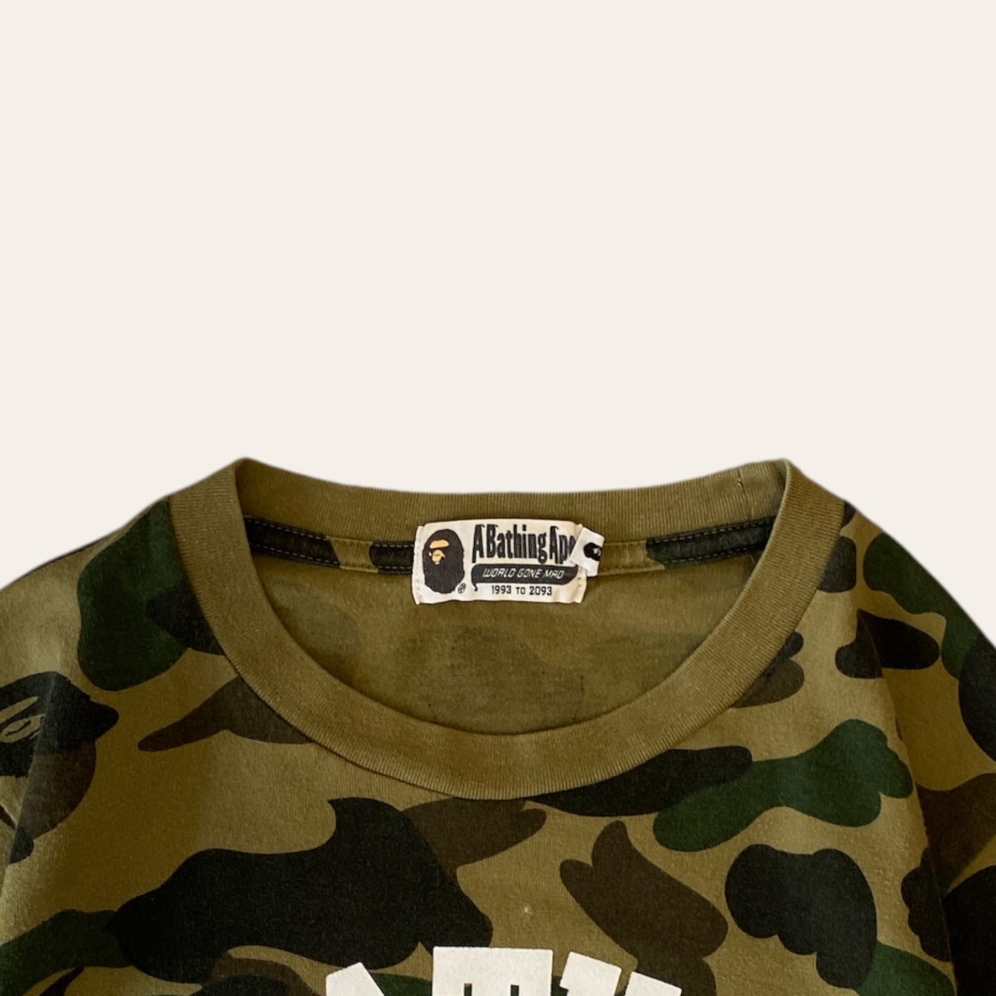 Bape Camo Tee Size S