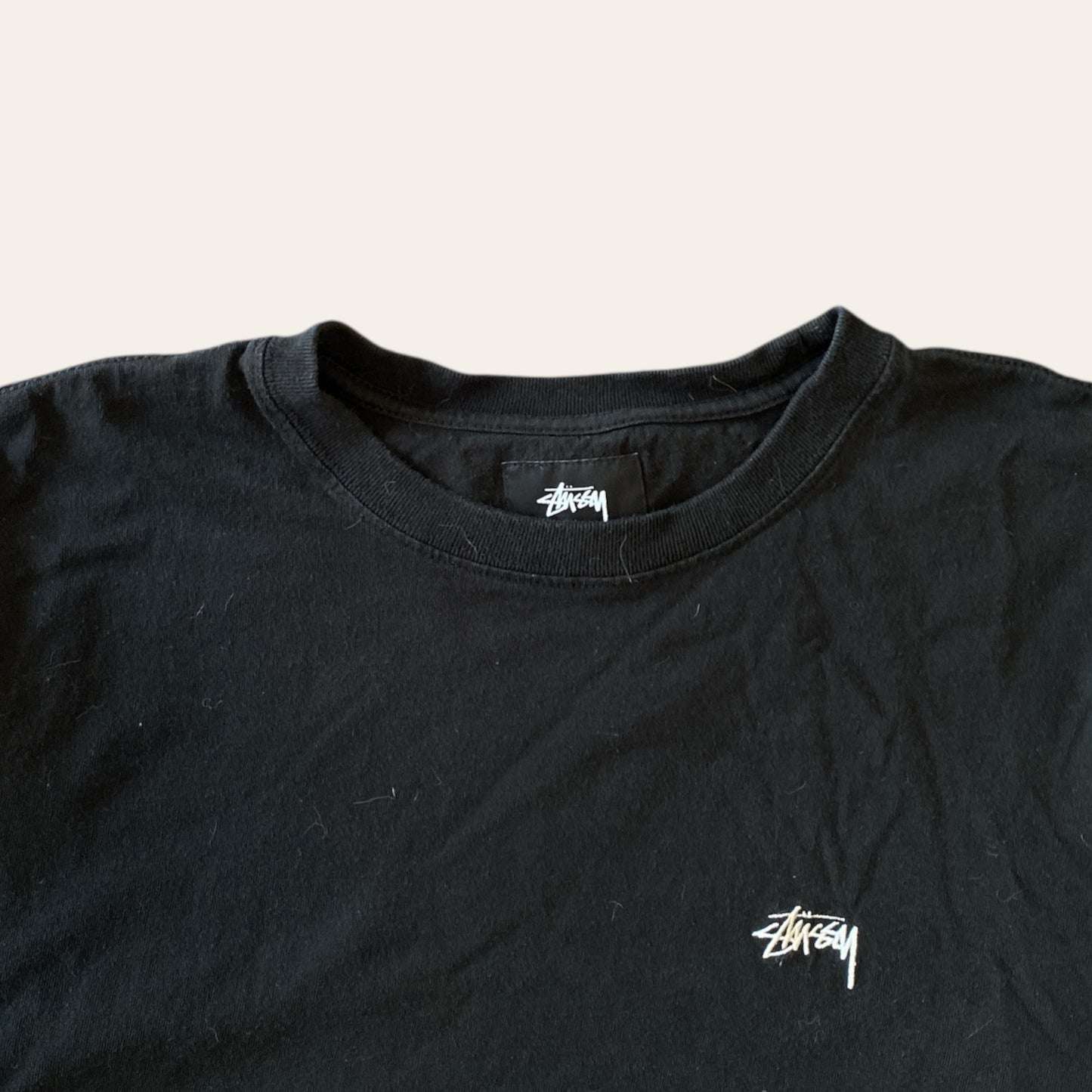 Stussy Long Sleeve Tee Black Size L