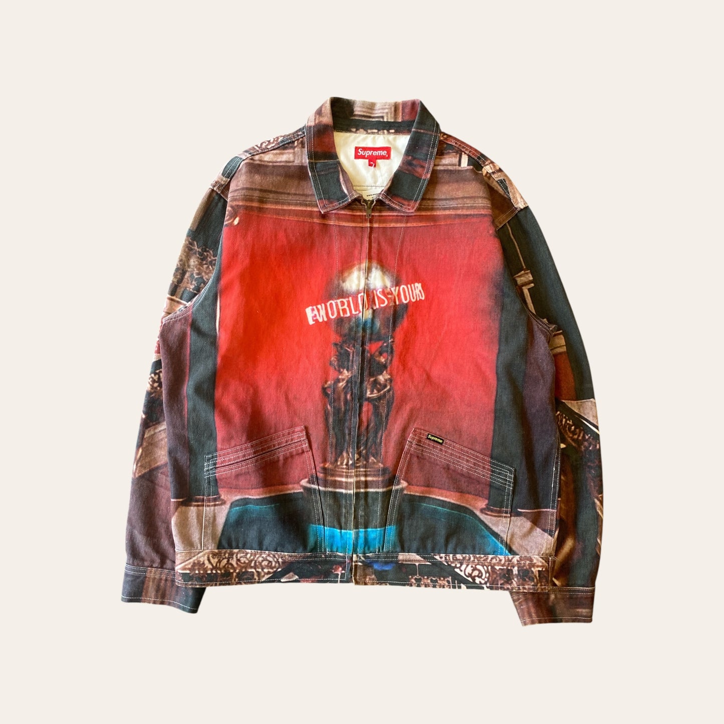 FW17 Supreme x Scarface Denim Jacket Size XL
