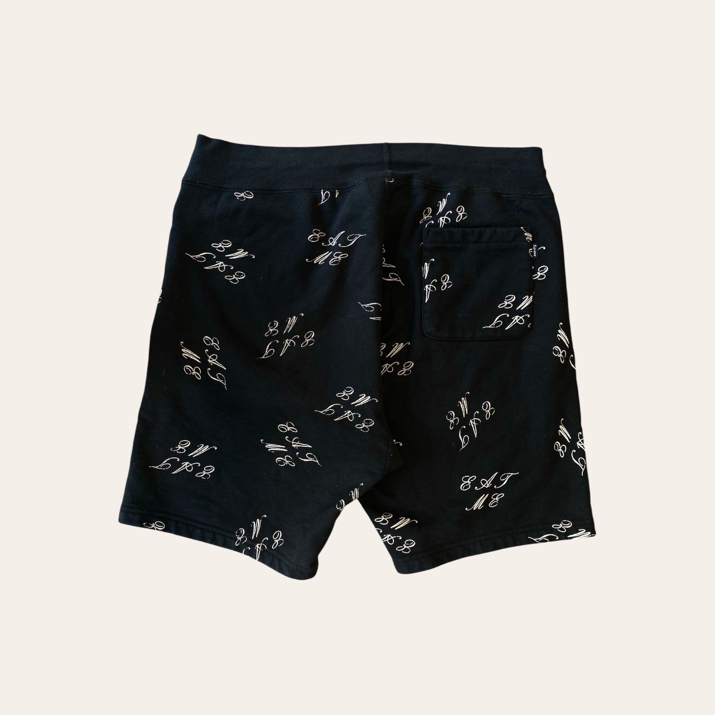 FW15 Supreme 'Eat Me' Sweat Shorts Size L