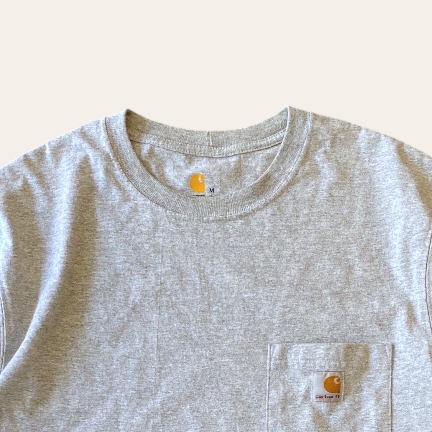 Carhartt Pocket Tee Grey Size M