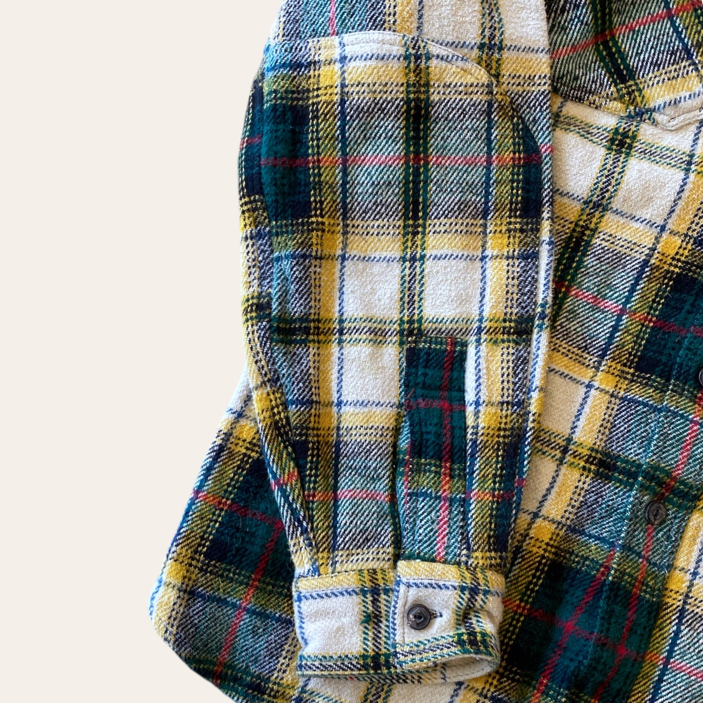 RRL Wool Flannel Button Up Shirt Size L