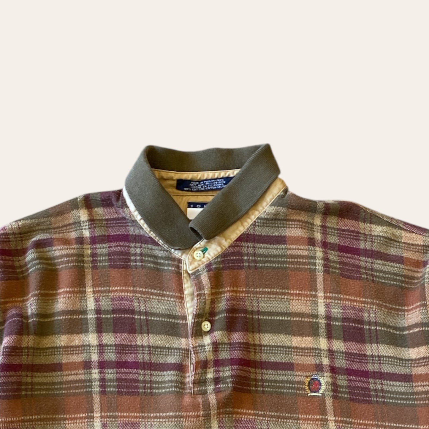 Tommy Hilfiger Plaid Shirt Size L