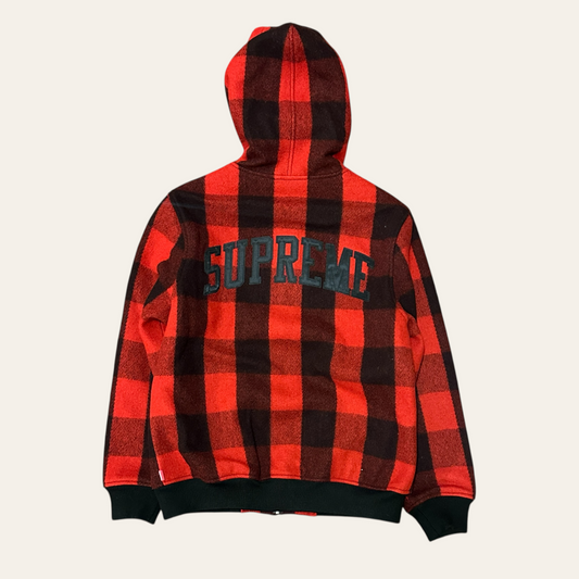 Brand New Supreme Wool Hooded Jacket Size M