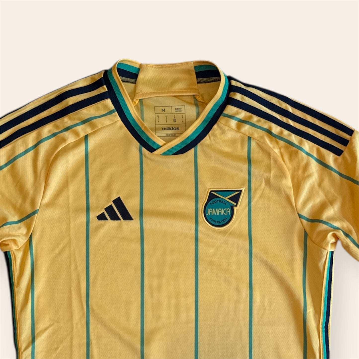 Adidas x Wales Bonner Team Jamaica Football Kit Yellow Size M