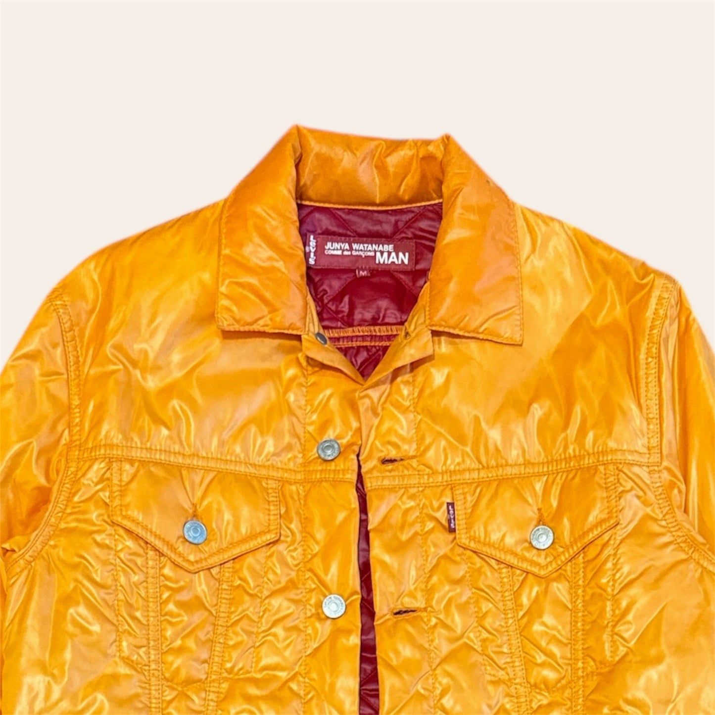 2005 Junya Wantanabe CDG x Levis Quilted Trucker Jacket Size M